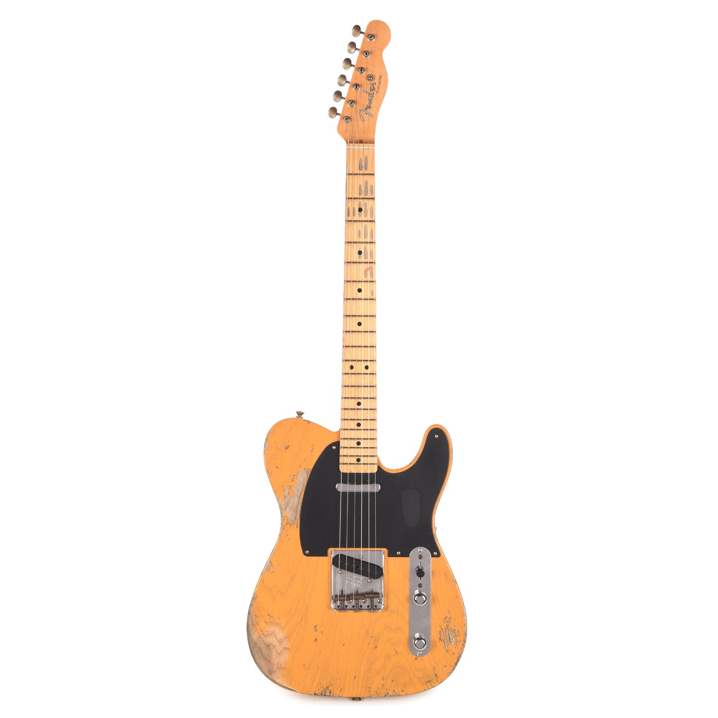 Fender Custom Shop 1952 Telecaster "Chicago Special" Heavy Relic Faded Butterscotch Blonde Electric Guitars / Solid Body