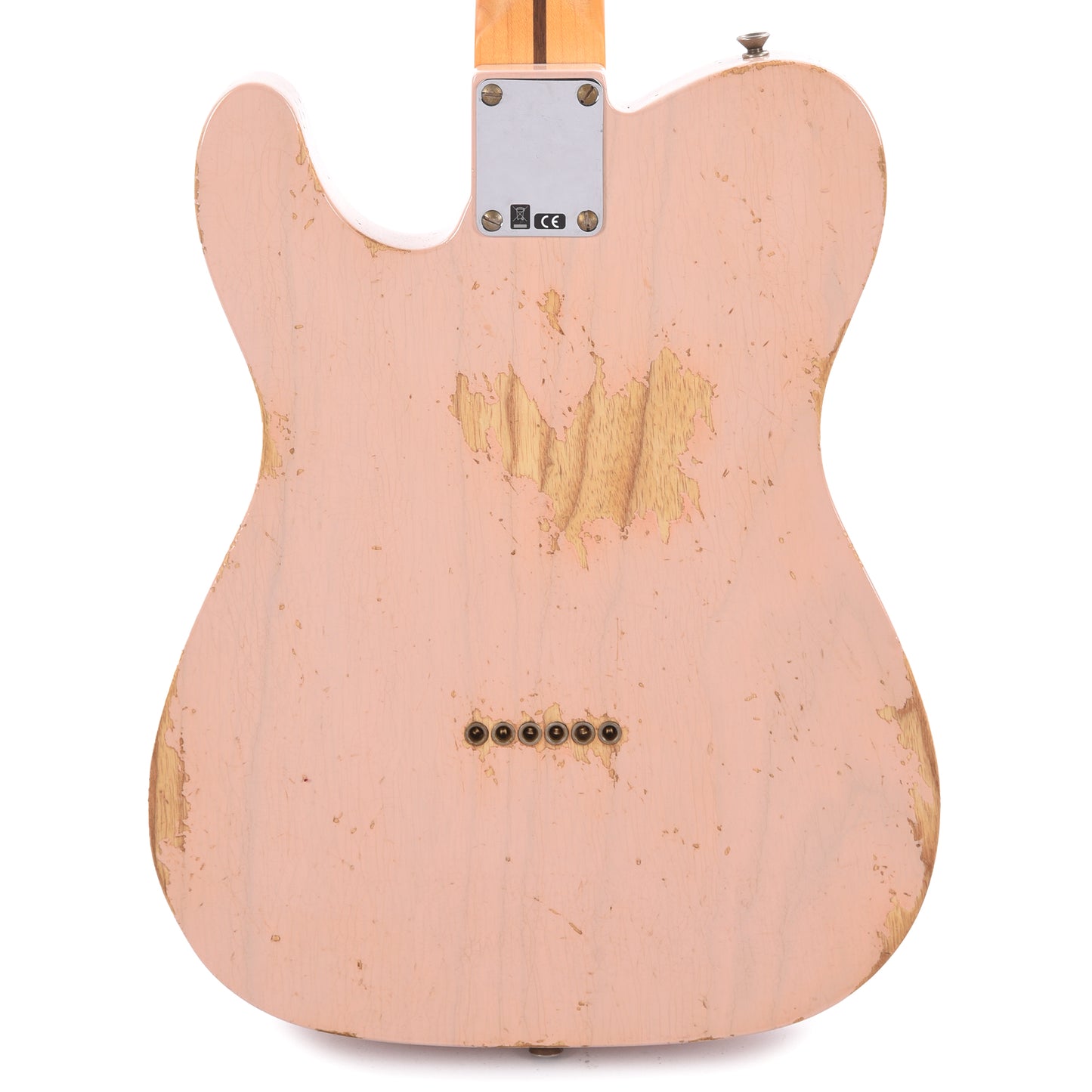 Fender Custom Shop 1952 Telecaster "Chicago Special" Heavy Relic Faded Trans Shell Pink Electric Guitars / Solid Body