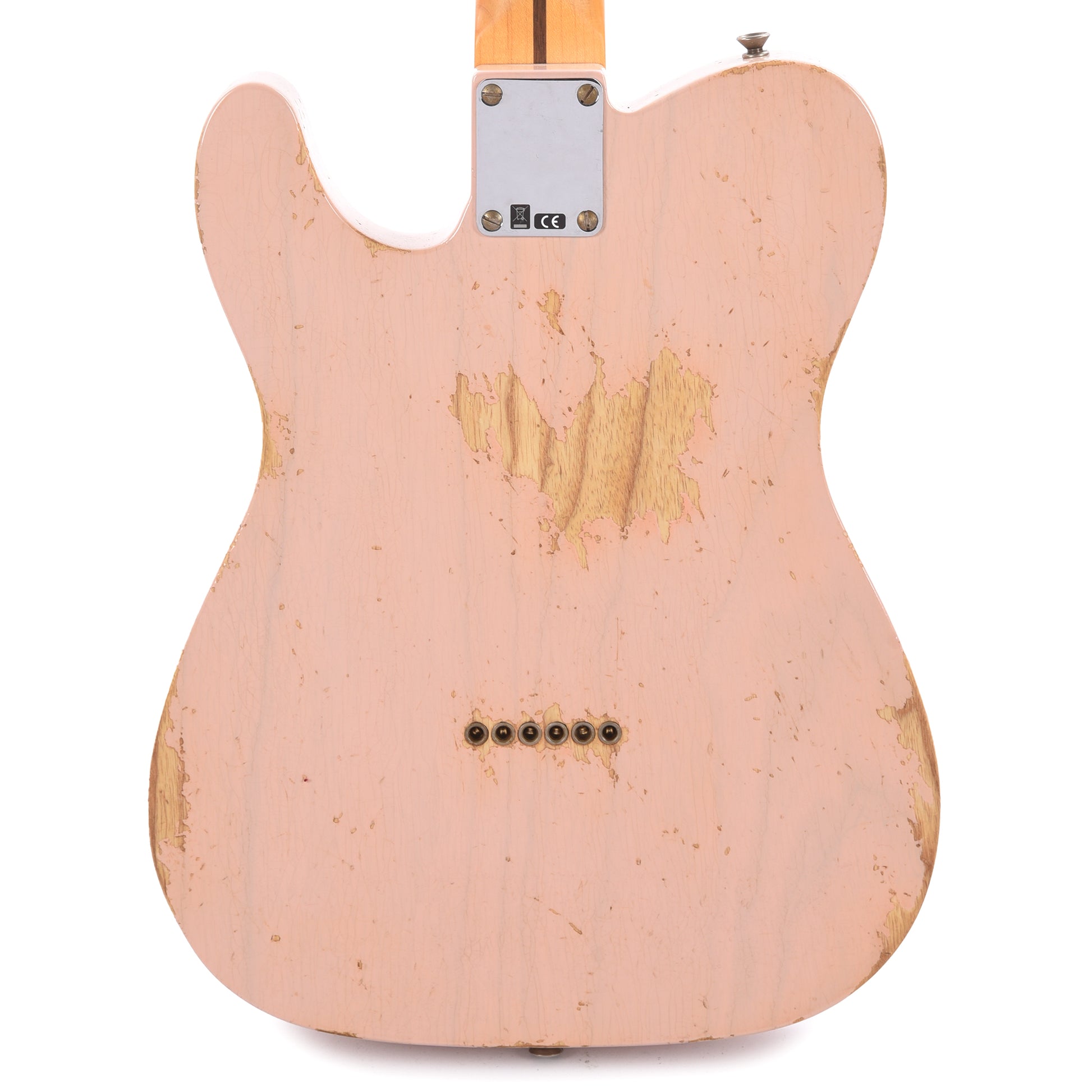 Fender Custom Shop 1952 Telecaster "Chicago Special" Heavy Relic Faded Trans Shell Pink Electric Guitars / Solid Body