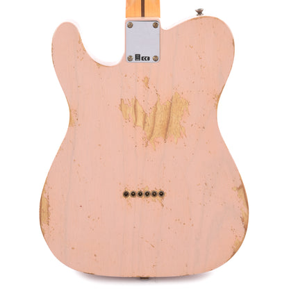 Fender Custom Shop 1952 Telecaster "Chicago Special" Heavy Relic Faded Trans Shell Pink Electric Guitars / Solid Body