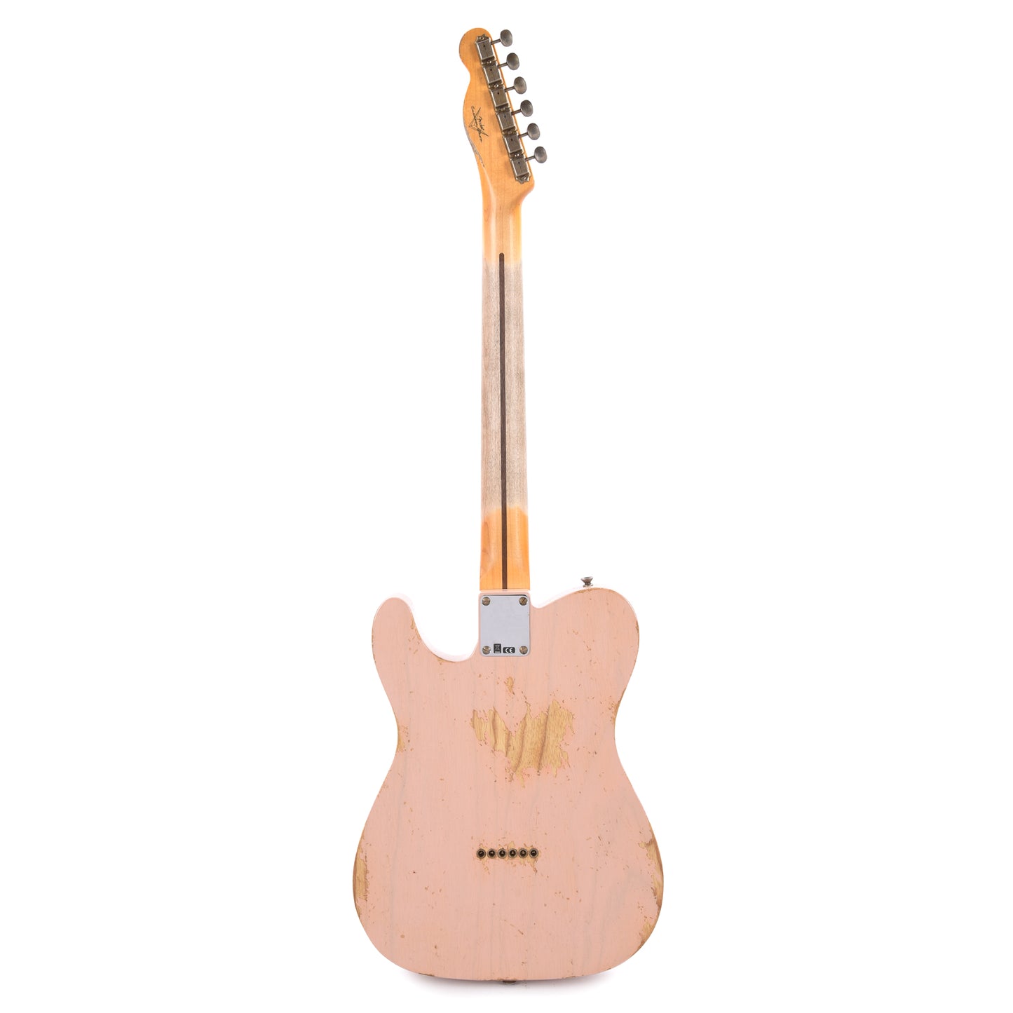 Fender Custom Shop 1952 Telecaster "Chicago Special" Heavy Relic Faded Trans Shell Pink Electric Guitars / Solid Body