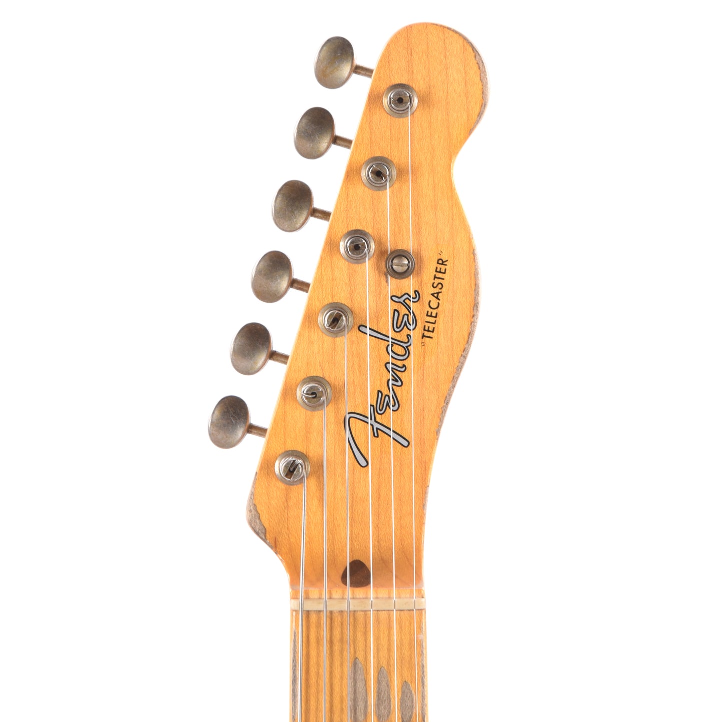 Fender Custom Shop 1952 Telecaster "Chicago Special" Heavy Relic Faded Trans Shell Pink Electric Guitars / Solid Body