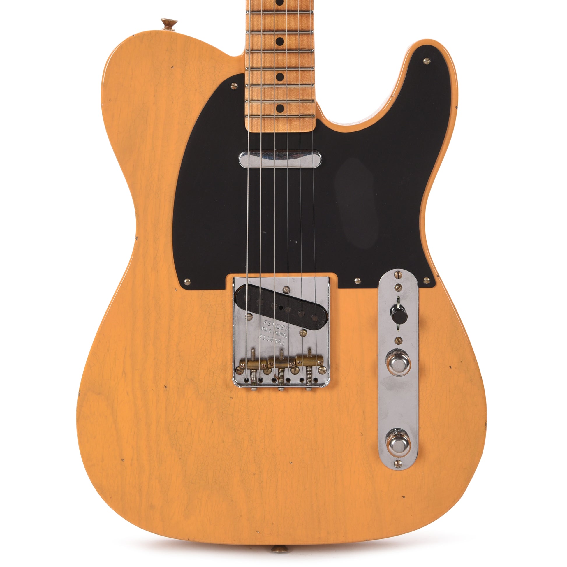 Fender Custom Shop 1952 Telecaster "Chicago Special" Journeyman Relic Aged Butterscotch Blonde Electric Guitars / Solid Body