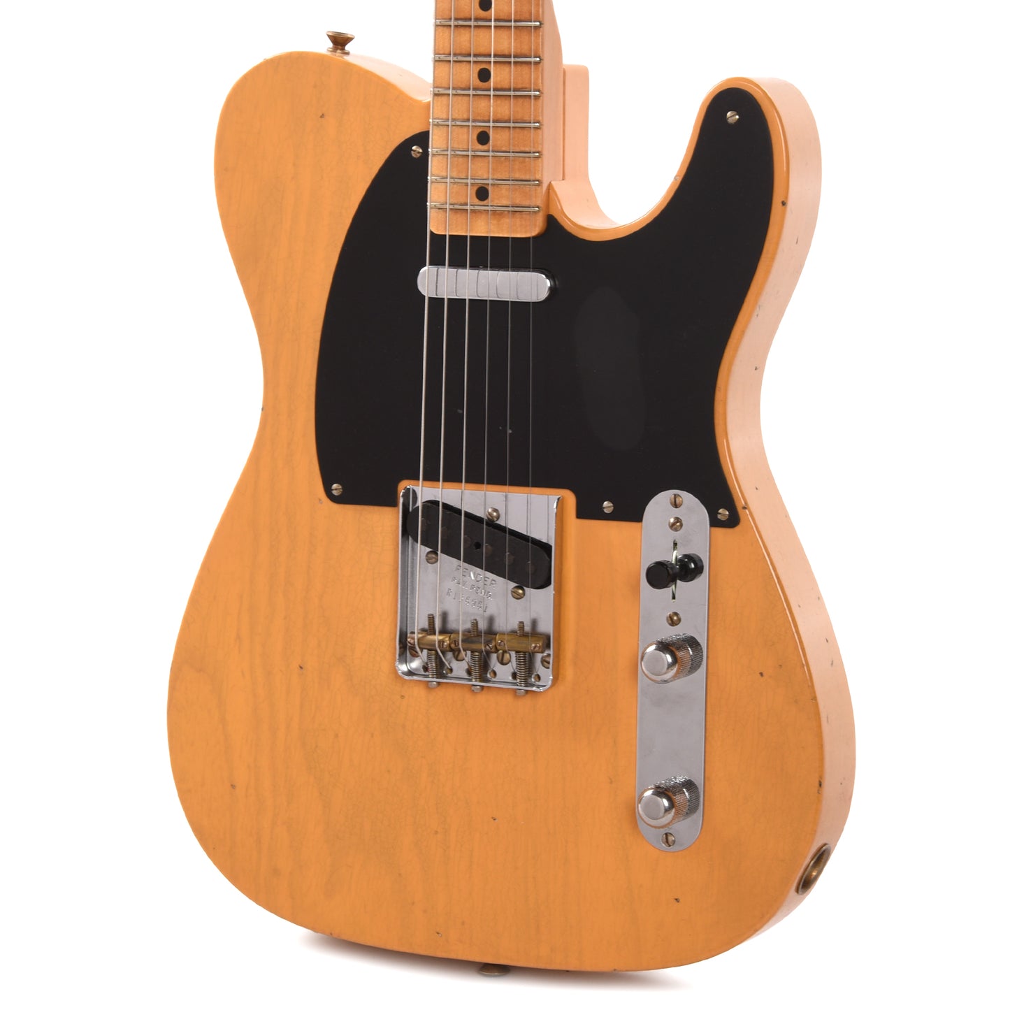 Fender Custom Shop 1952 Telecaster "Chicago Special" Journeyman Relic Aged Butterscotch Blonde Electric Guitars / Solid Body