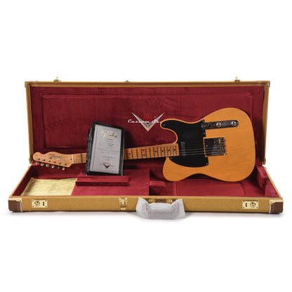 Fender Custom Shop 1952 Telecaster "Chicago Special" Journeyman Relic Aged Butterscotch Blonde Electric Guitars / Solid Body