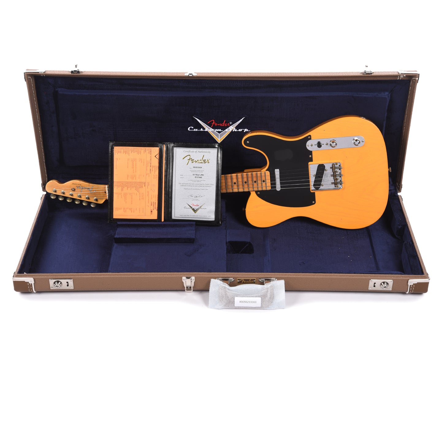 Fender Custom Shop 1952 Telecaster "Chicago Special" Journeyman Relic Aged Butterscotch Blonde Electric Guitars / Solid Body