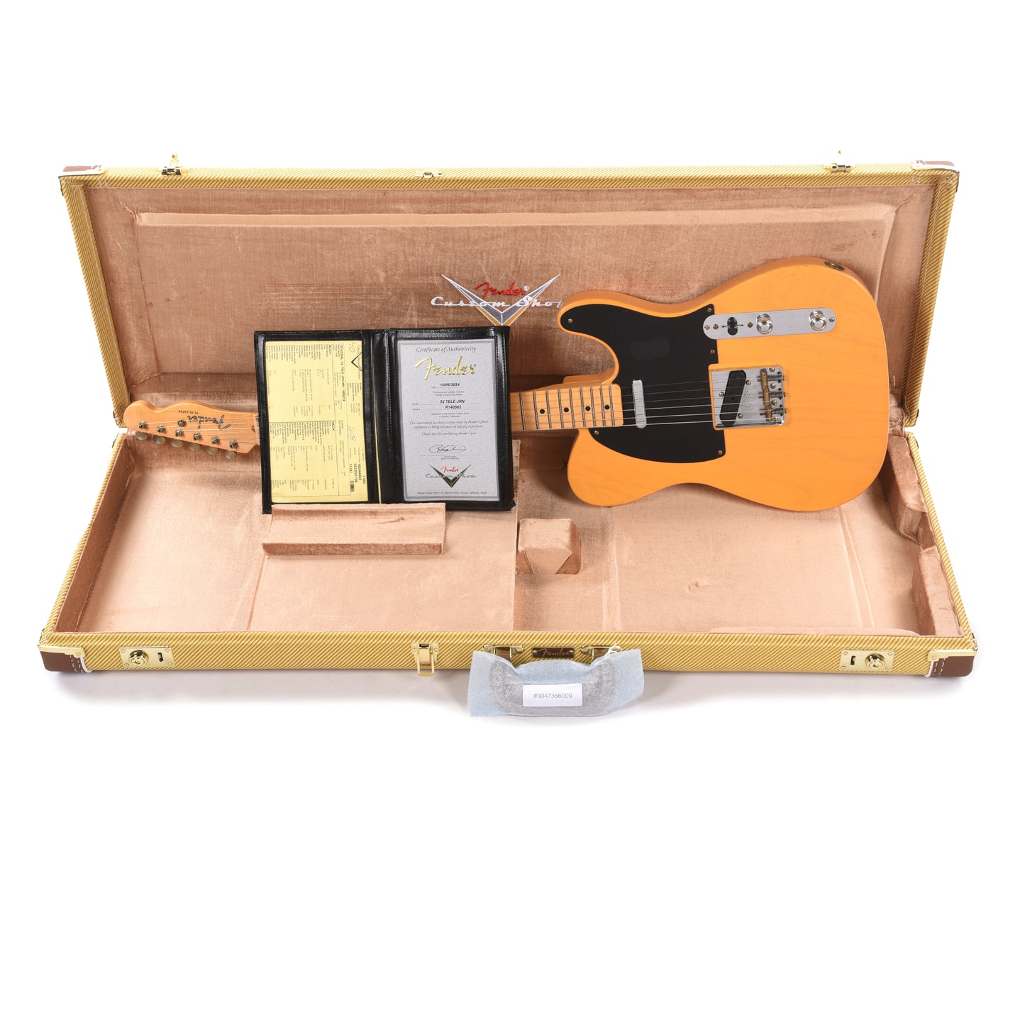 Fender Custom Shop 1952 Telecaster "Chicago Special" Journeyman Relic Aged Butterscotch Blonde Electric Guitars / Solid Body