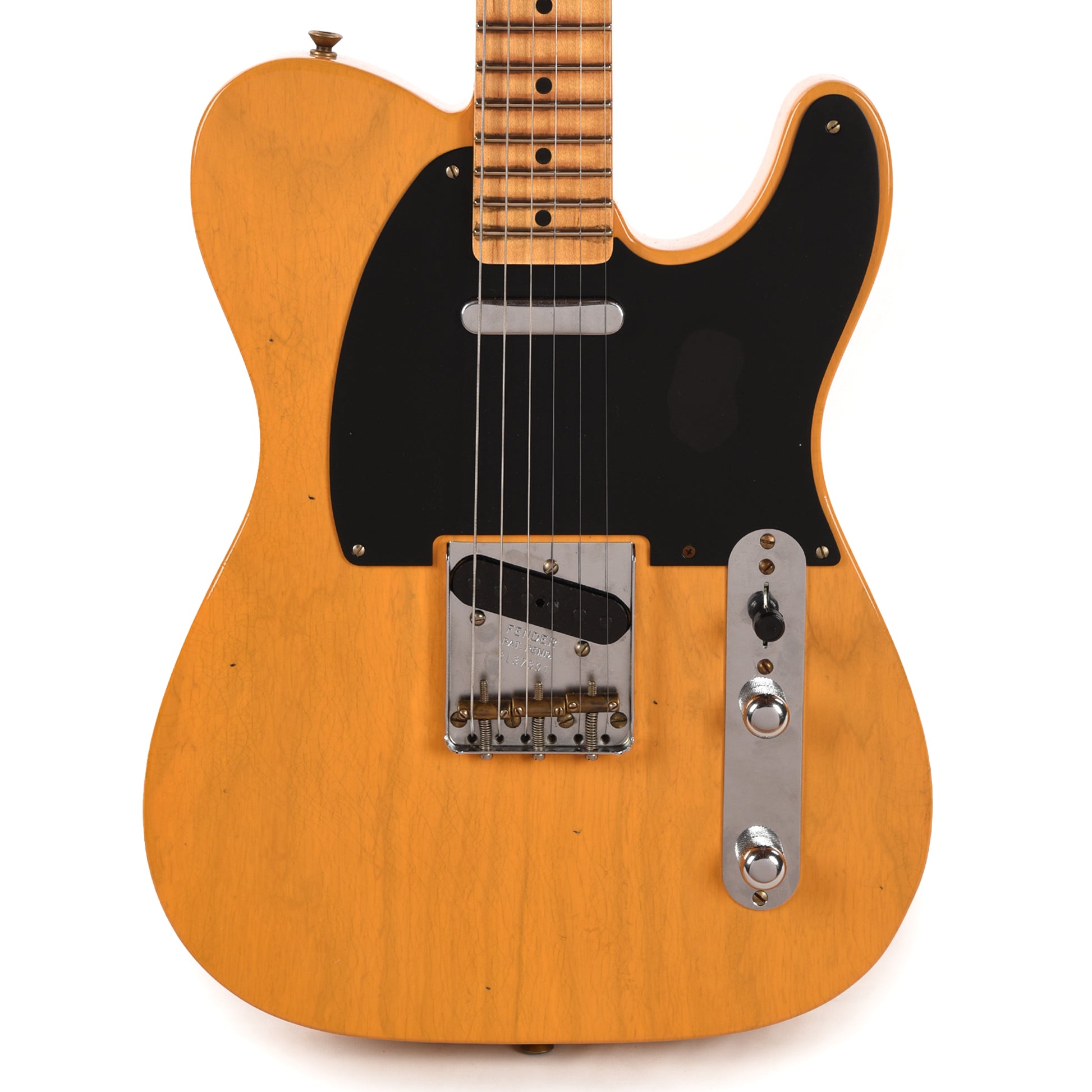 Fender Custom Shop 1952 Telecaster "Chicago Special" Journeyman Relic Aged Butterscotch Blonde Electric Guitars / Solid Body