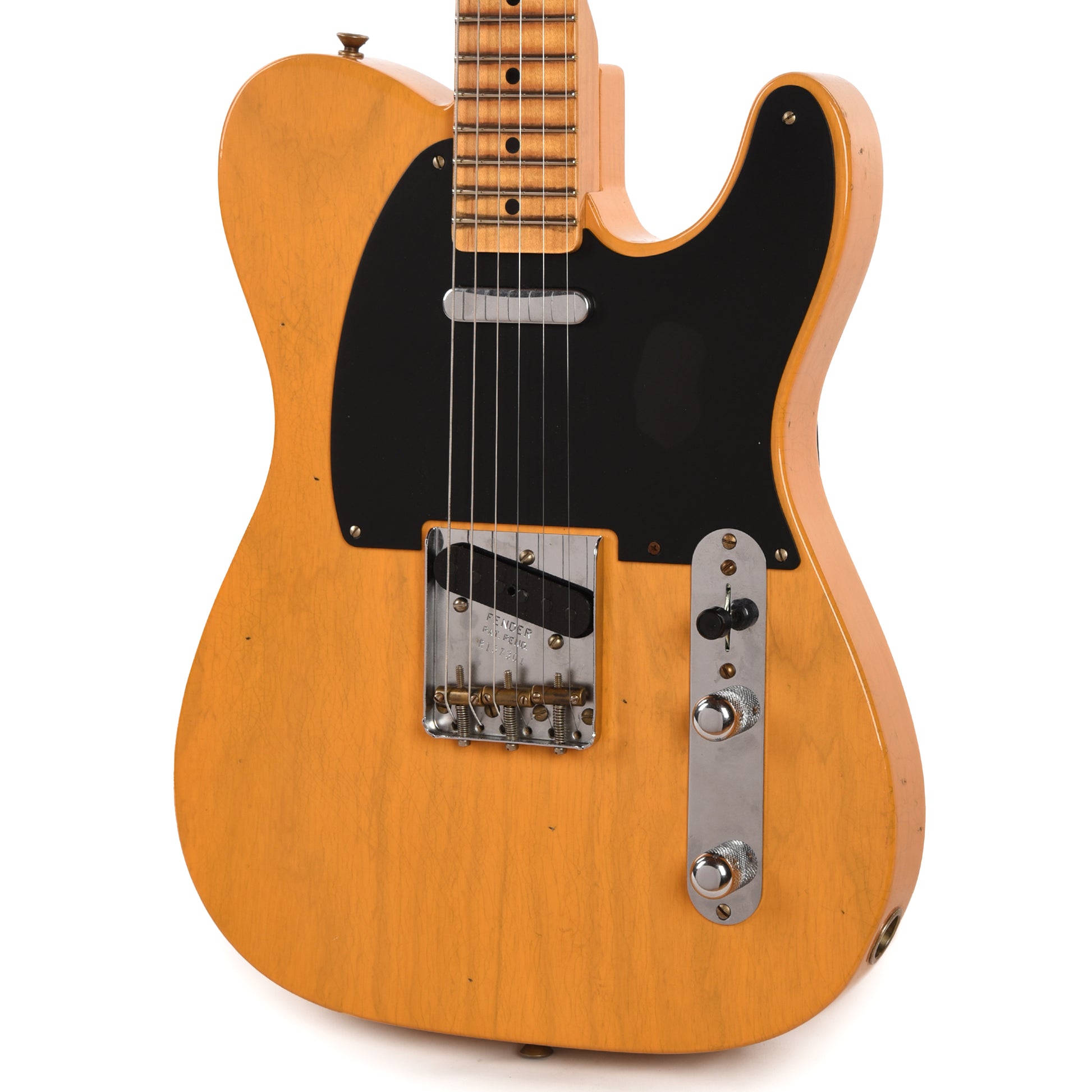 Fender Custom Shop 1952 Telecaster "Chicago Special" Journeyman Relic Aged Butterscotch Blonde Electric Guitars / Solid Body