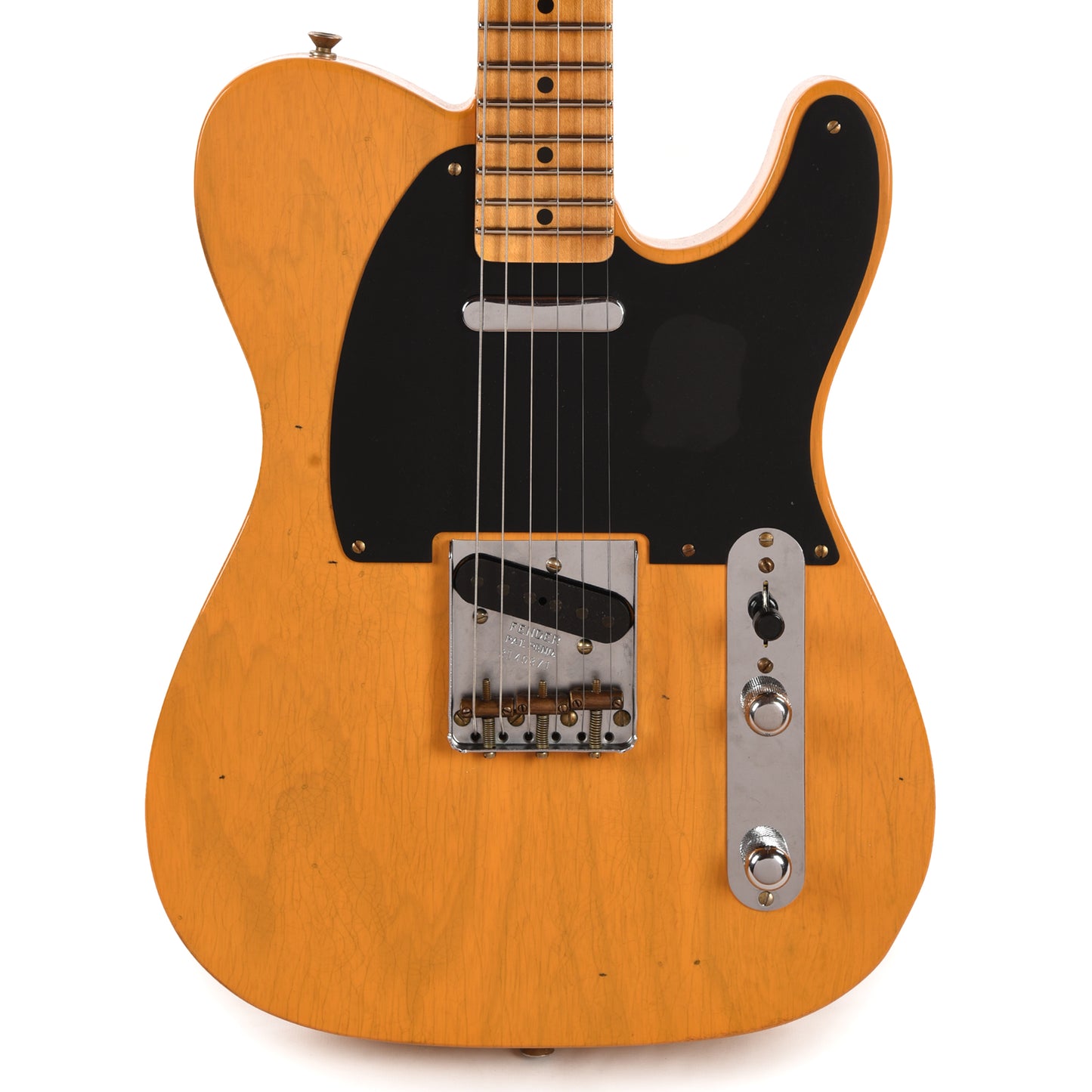 Fender Custom Shop 1952 Telecaster "Chicago Special" Journeyman Relic Aged Butterscotch Blonde Electric Guitars / Solid Body
