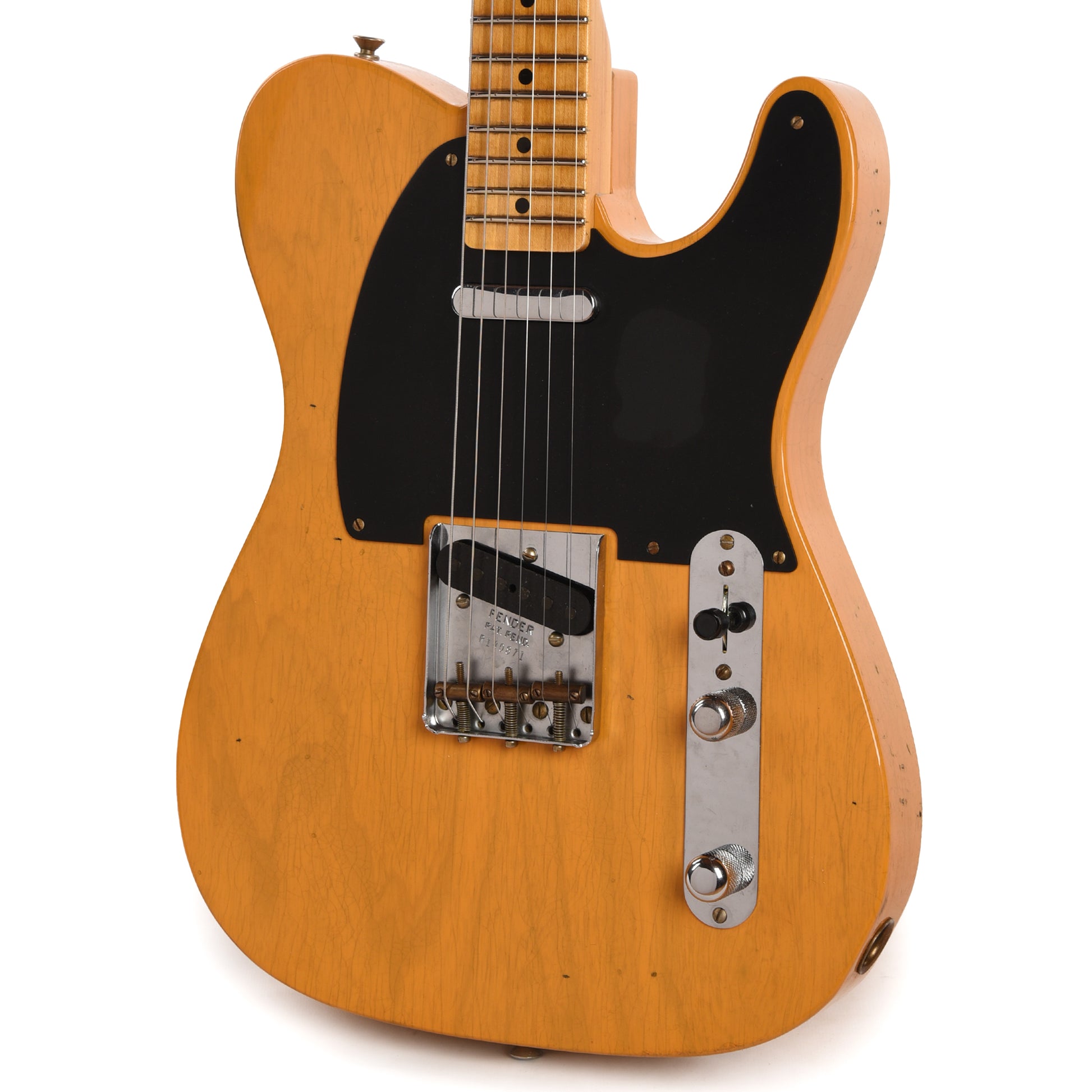 Fender Custom Shop 1952 Telecaster "Chicago Special" Journeyman Relic Aged Butterscotch Blonde Electric Guitars / Solid Body