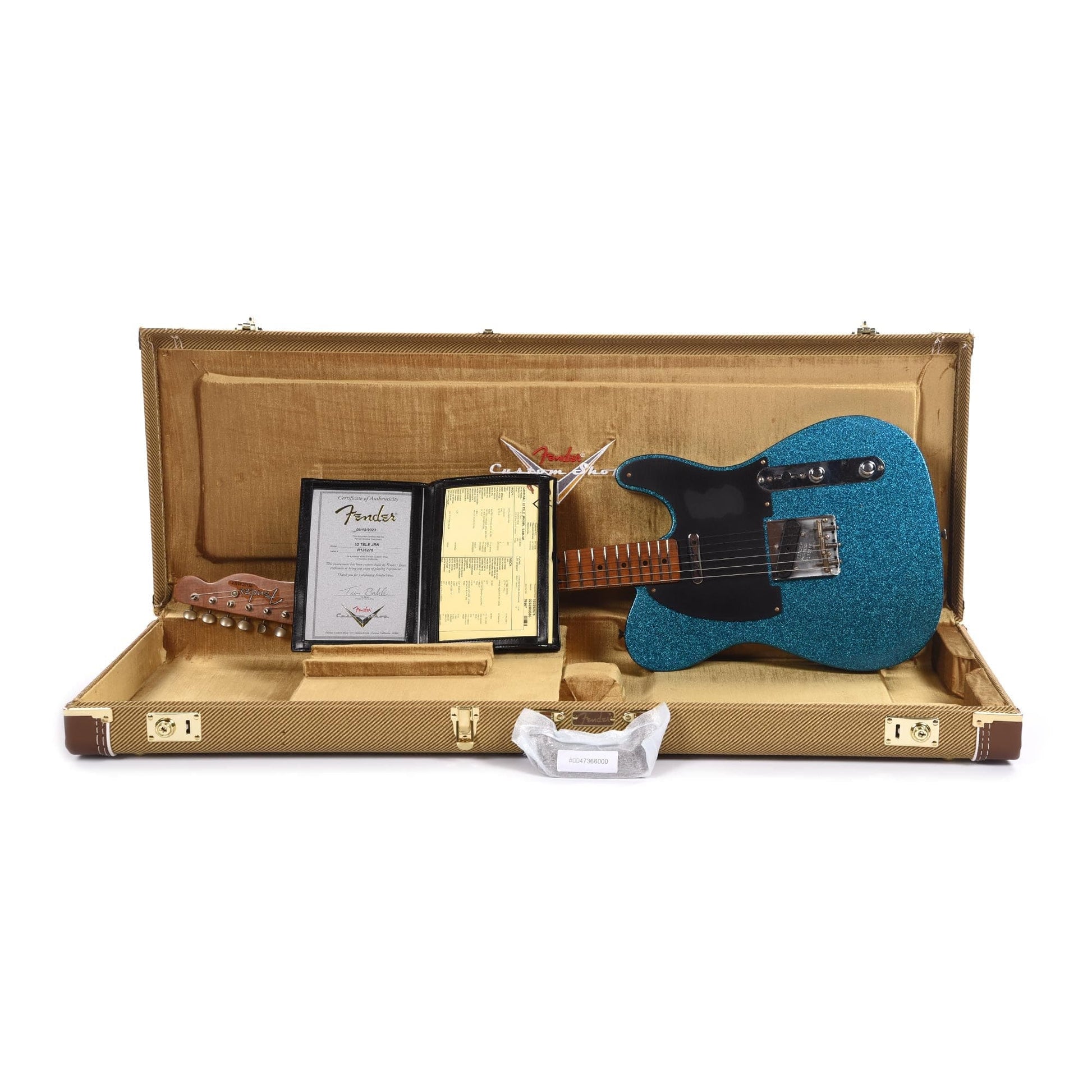 Fender Custom Shop 1952 Telecaster "Chicago Special" Journeyman Super Aged Blue Sparkle w/Roasted Neck Electric Guitars / Solid Body