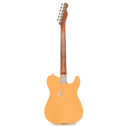 Fender Custom Shop 1952 Telecaster "Chicago Special" LEFTY Relic Super Aged Nocaster Blonde w/Bigsby & Roasted Neck Electric Guitars / Solid Body