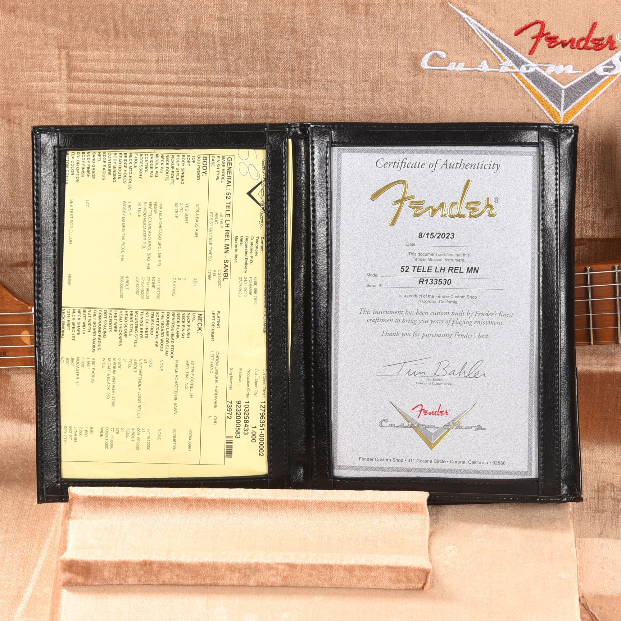 Fender Custom Shop 1952 Telecaster 