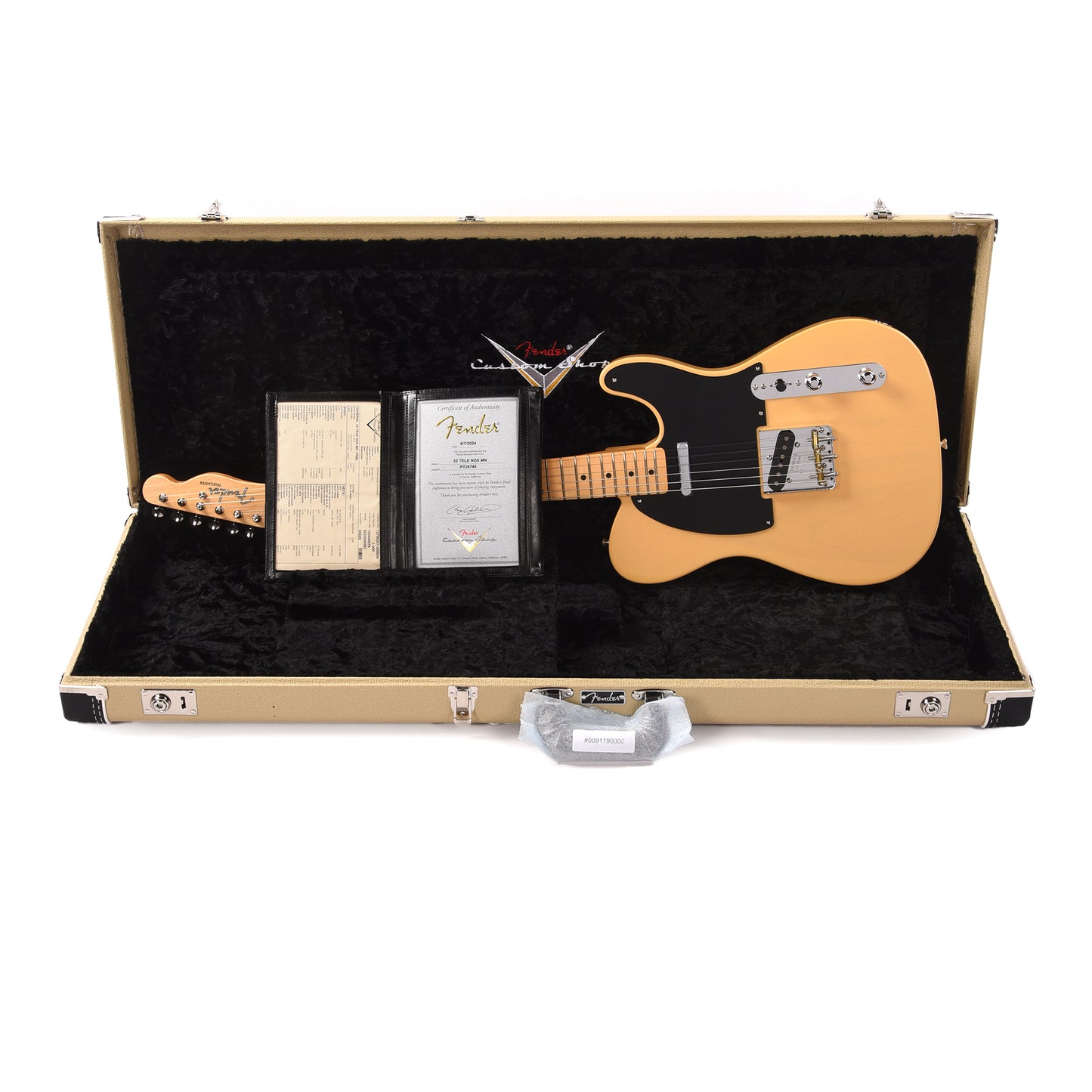 Fender Custom Shop 1952 Telecaster "Chicago Special" NOS Faded Nocaster Blonde Electric Guitars / Solid Body