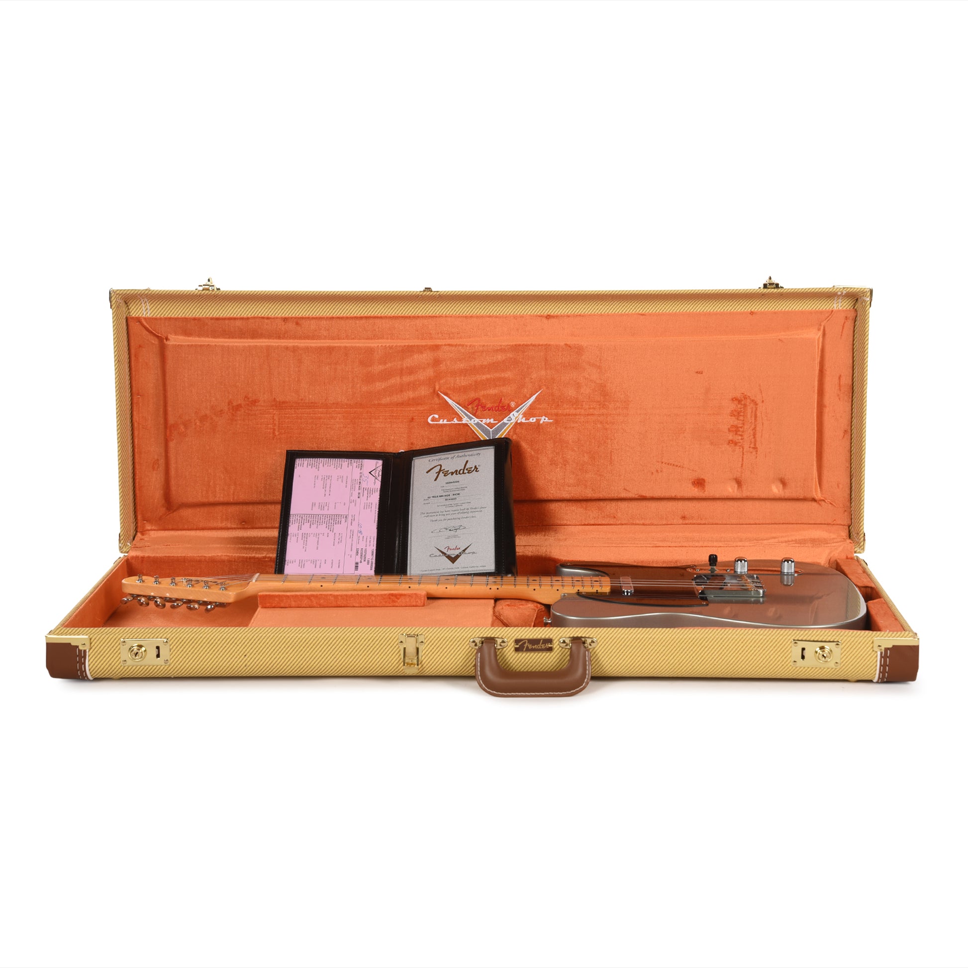 Fender Custom Shop 1952 Telecaster "Chicago Special" NOS Super Aged Blue Ice Metallic Electric Guitars / Solid Body