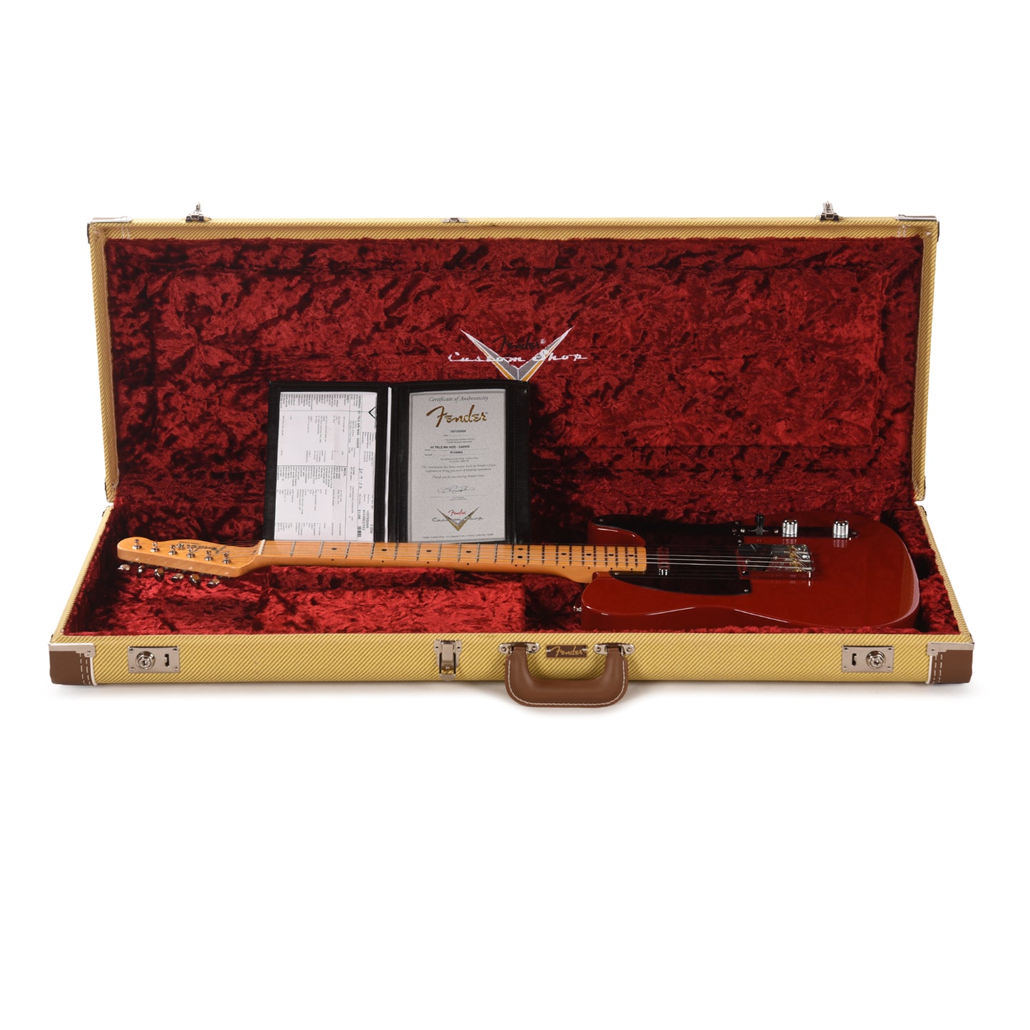Fender Custom Shop 1952 Telecaster "Chicago Special" NOS Super Aged Dakota Red Electric Guitars / Solid Body