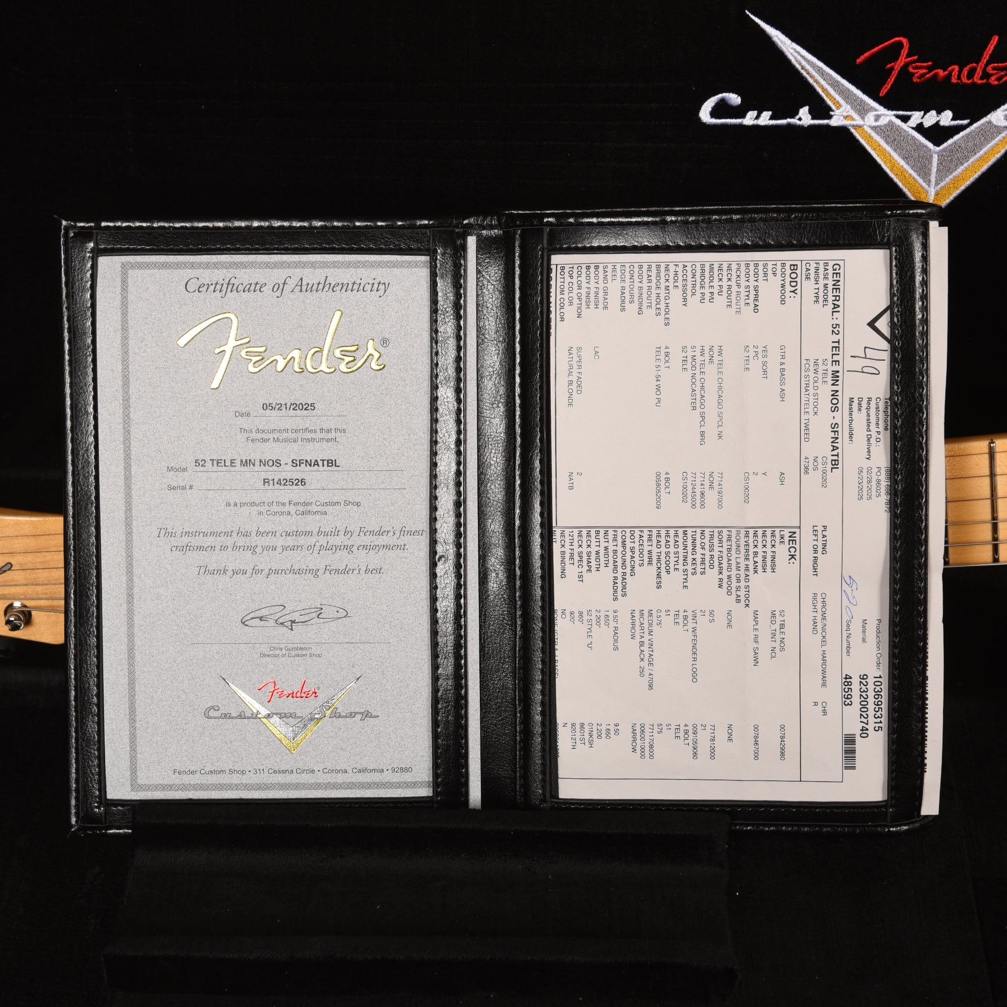 Fender Custom Shop 1952 Telecaster 