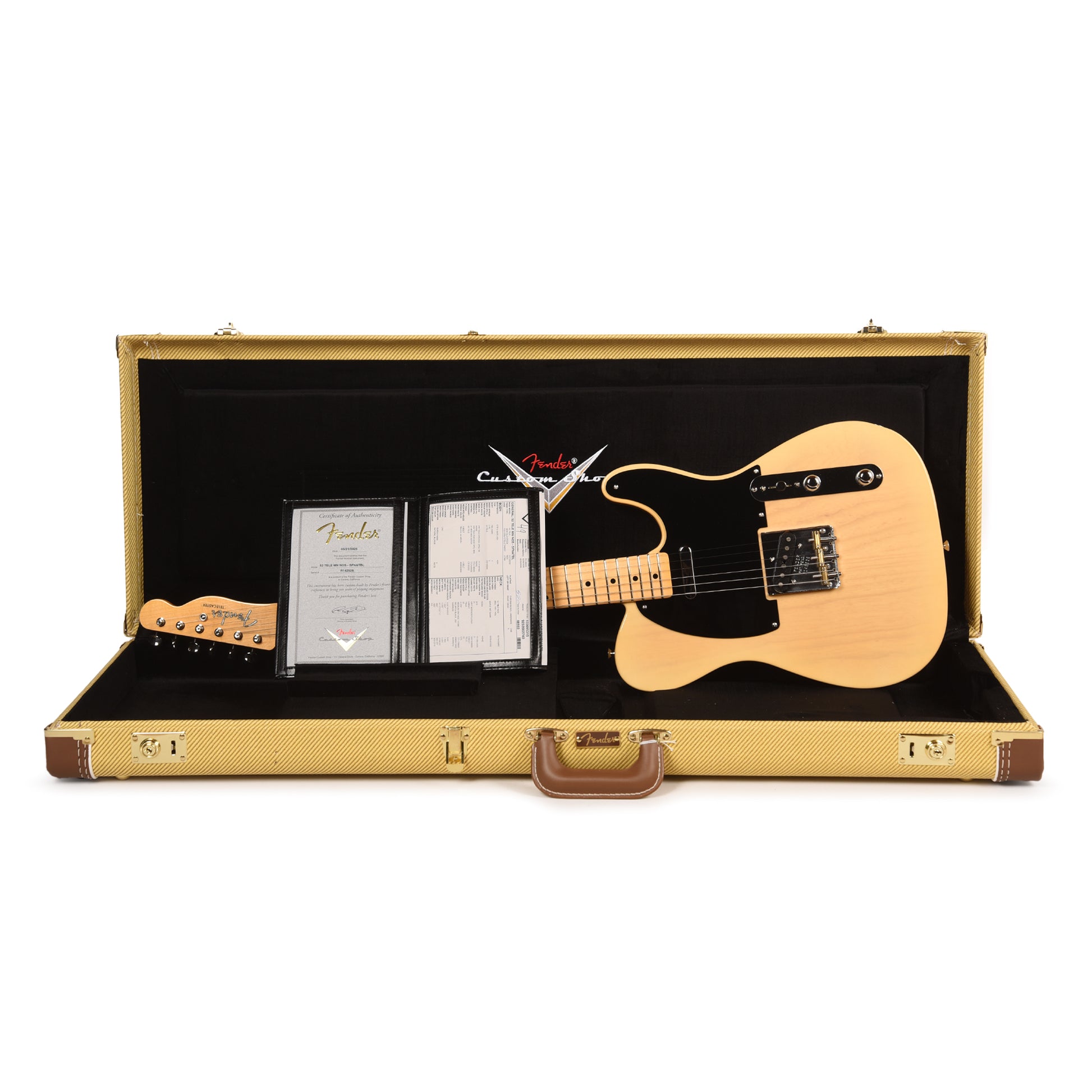 Fender Custom Shop 1952 Telecaster "Chicago Special" NOS Super Faded Natural Blonde Electric Guitars / Solid Body