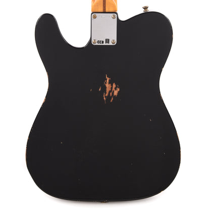 Fender Custom Shop 1952 Telecaster "Chicago Special" Relic Aged Black w/Bigsby Electric Guitars / Solid Body