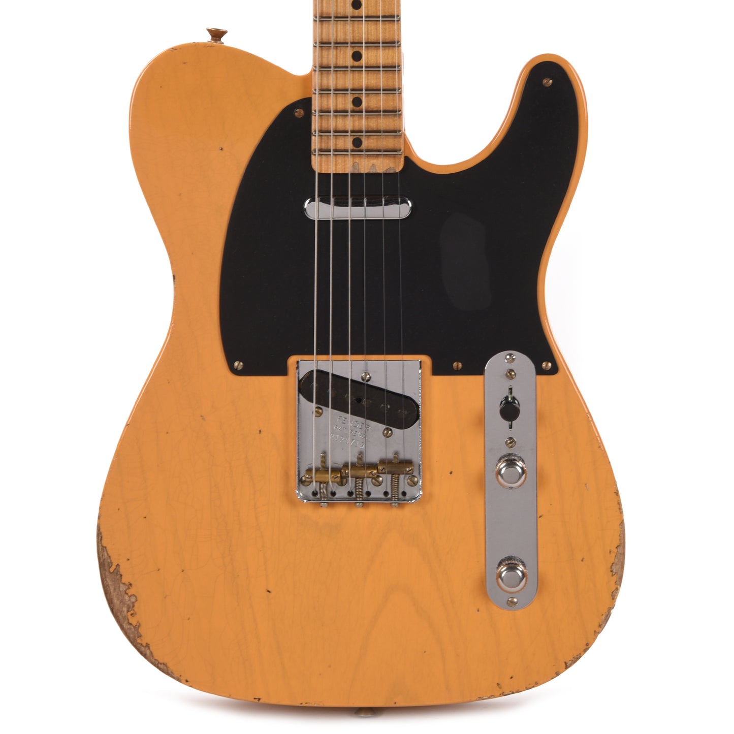 Fender Custom Shop 1952 Telecaster "Chicago Special" Relic Aged Butterscotch Blonde Electric Guitars / Solid Body