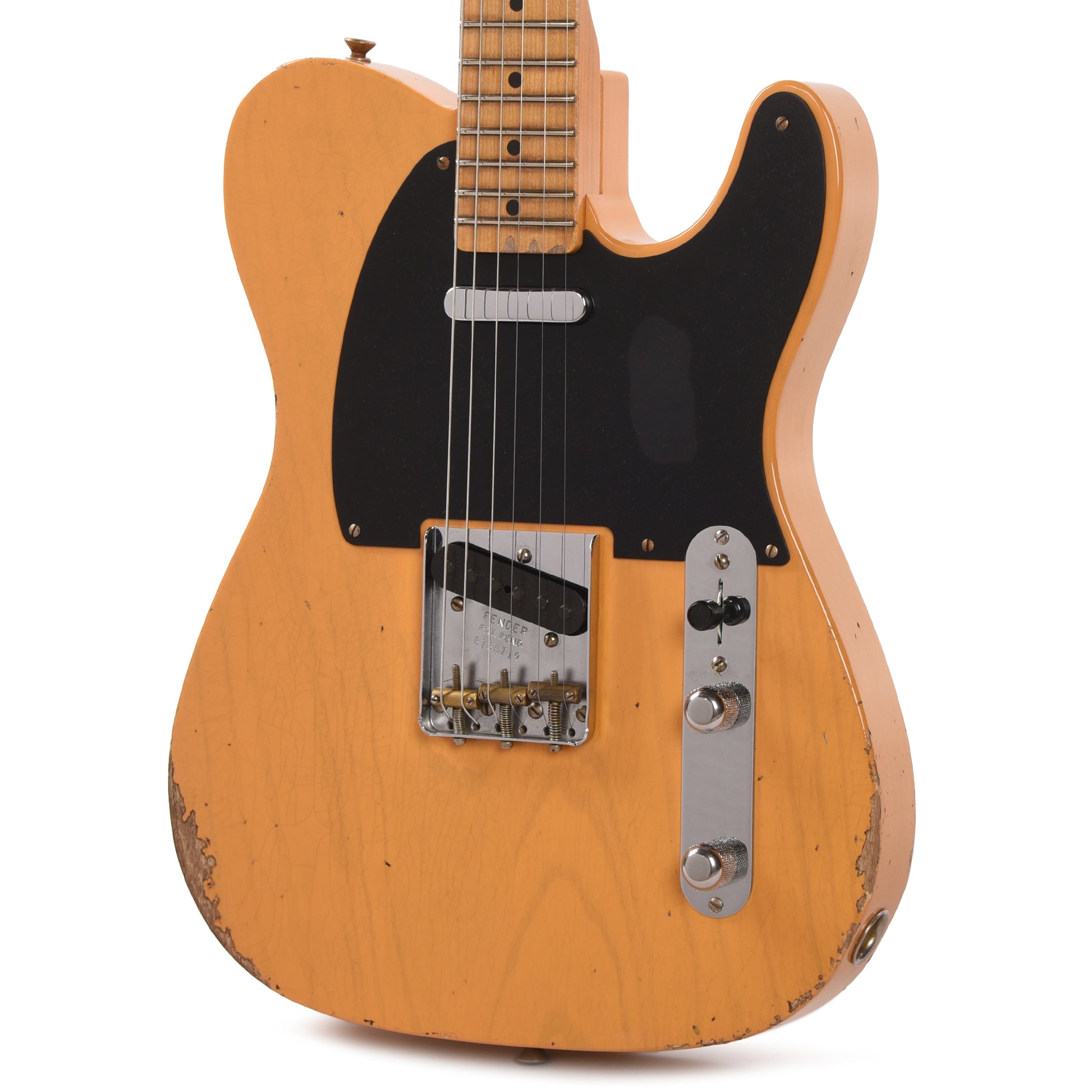 Fender Custom Shop 1952 Telecaster "Chicago Special" Relic Aged Butterscotch Blonde Electric Guitars / Solid Body