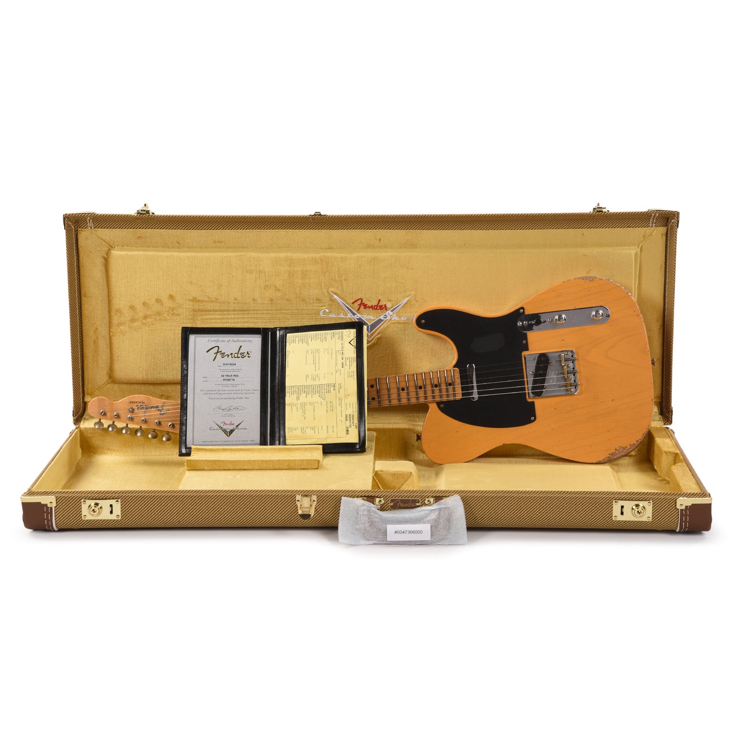 Fender Custom Shop 1952 Telecaster "Chicago Special" Relic Aged Butterscotch Blonde Electric Guitars / Solid Body