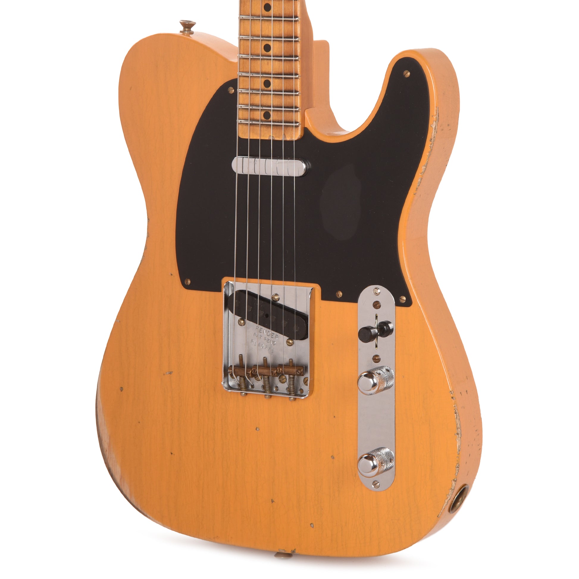 Fender Custom Shop 1952 Telecaster "Chicago Special" Relic Aged Butterscotch Blonde Electric Guitars / Solid Body