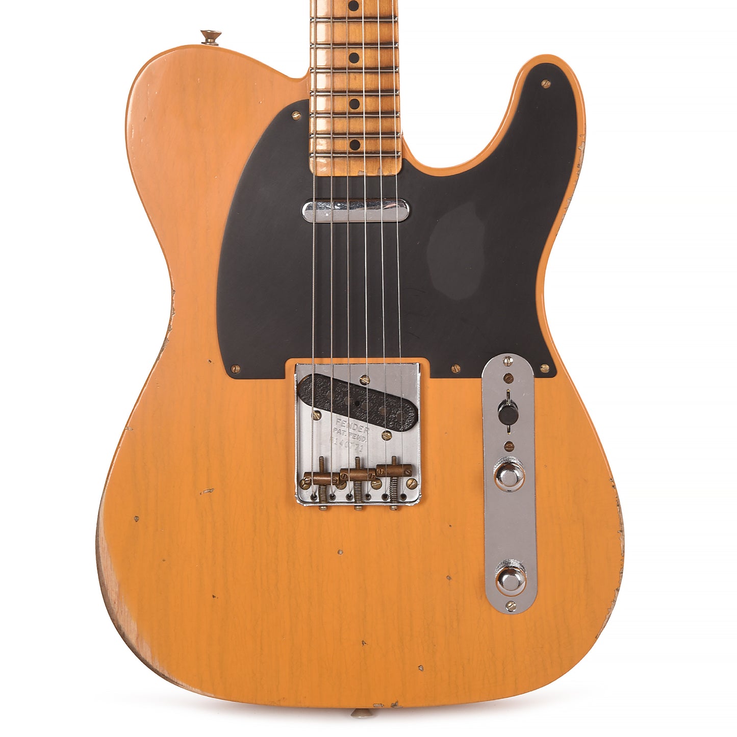 Fender Custom Shop 1952 Telecaster "Chicago Special" Relic Aged Butterscotch Blonde Electric Guitars / Solid Body