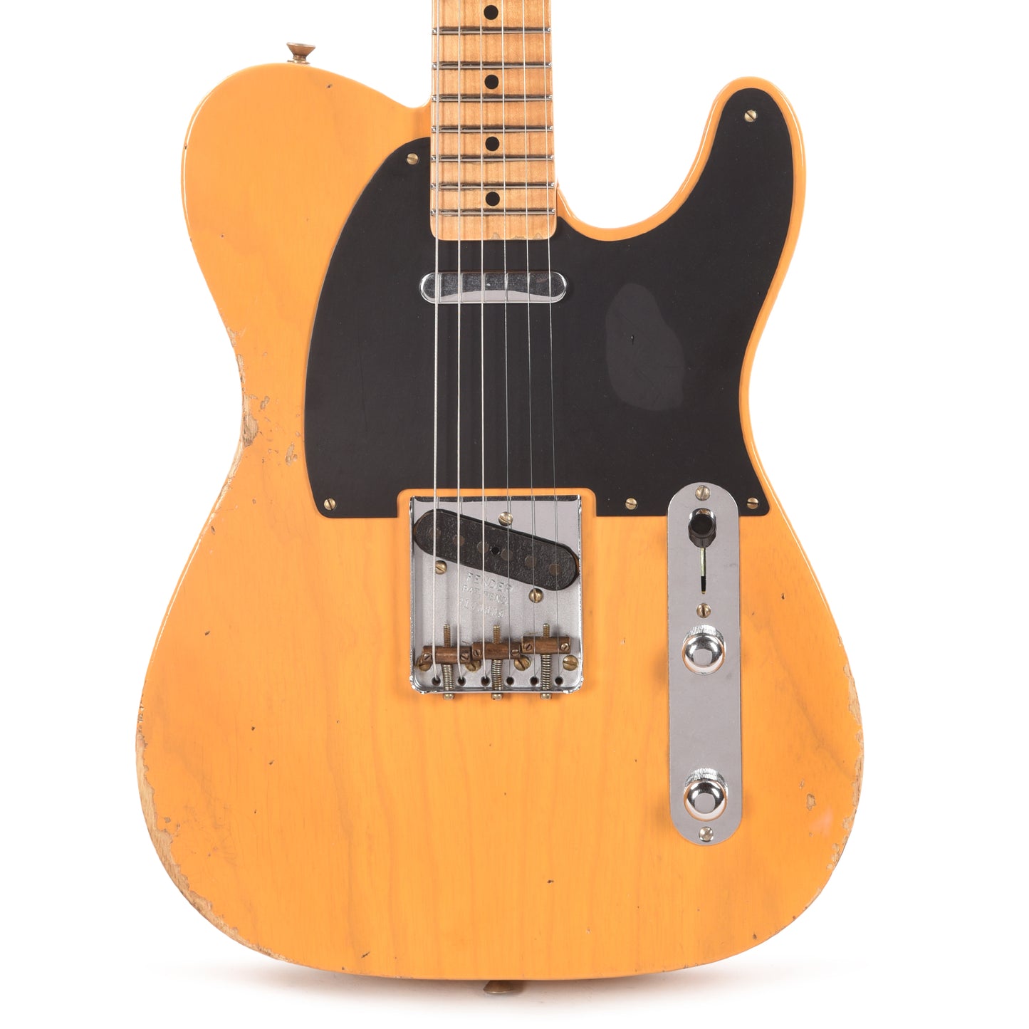Fender Custom Shop 1952 Telecaster "Chicago Special" Relic Aged Butterscotch Blonde Electric Guitars / Solid Body