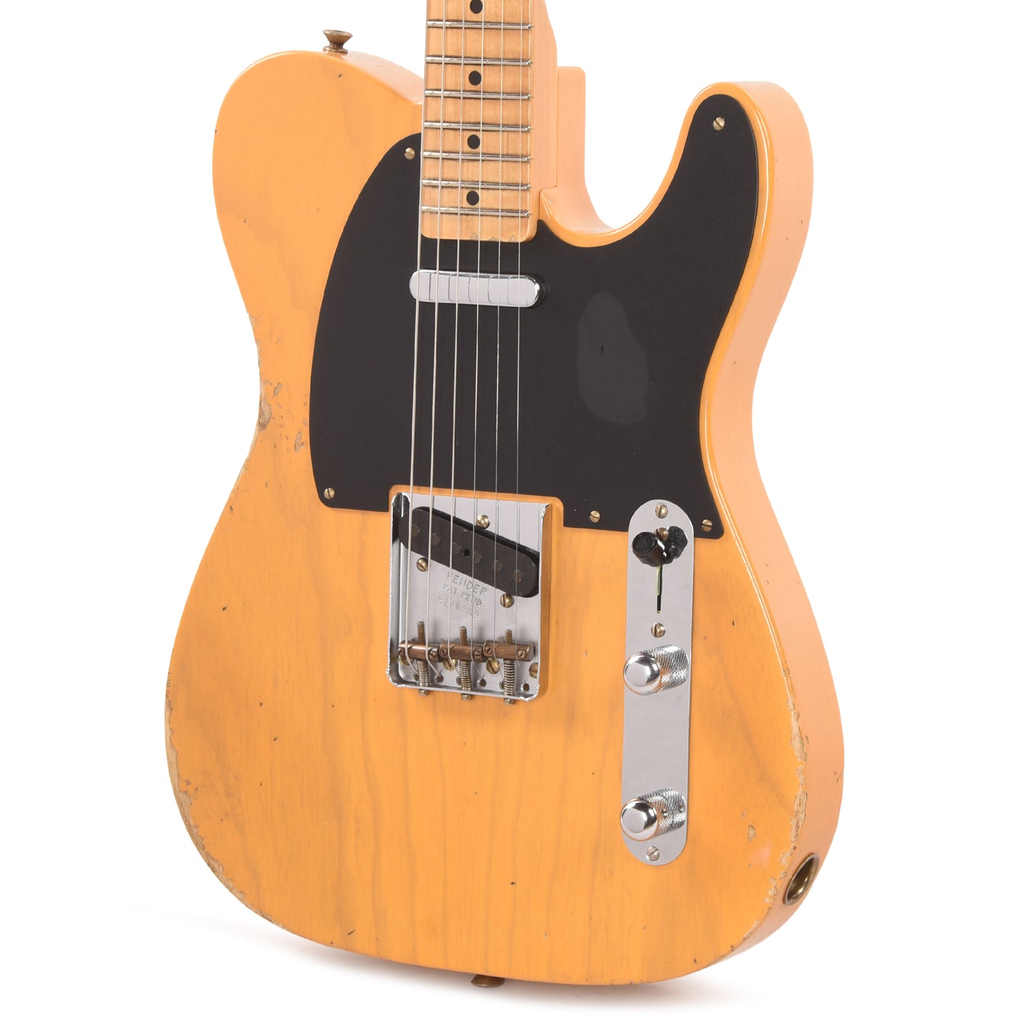 Fender Custom Shop 1952 Telecaster "Chicago Special" Relic Aged Butterscotch Blonde Electric Guitars / Solid Body