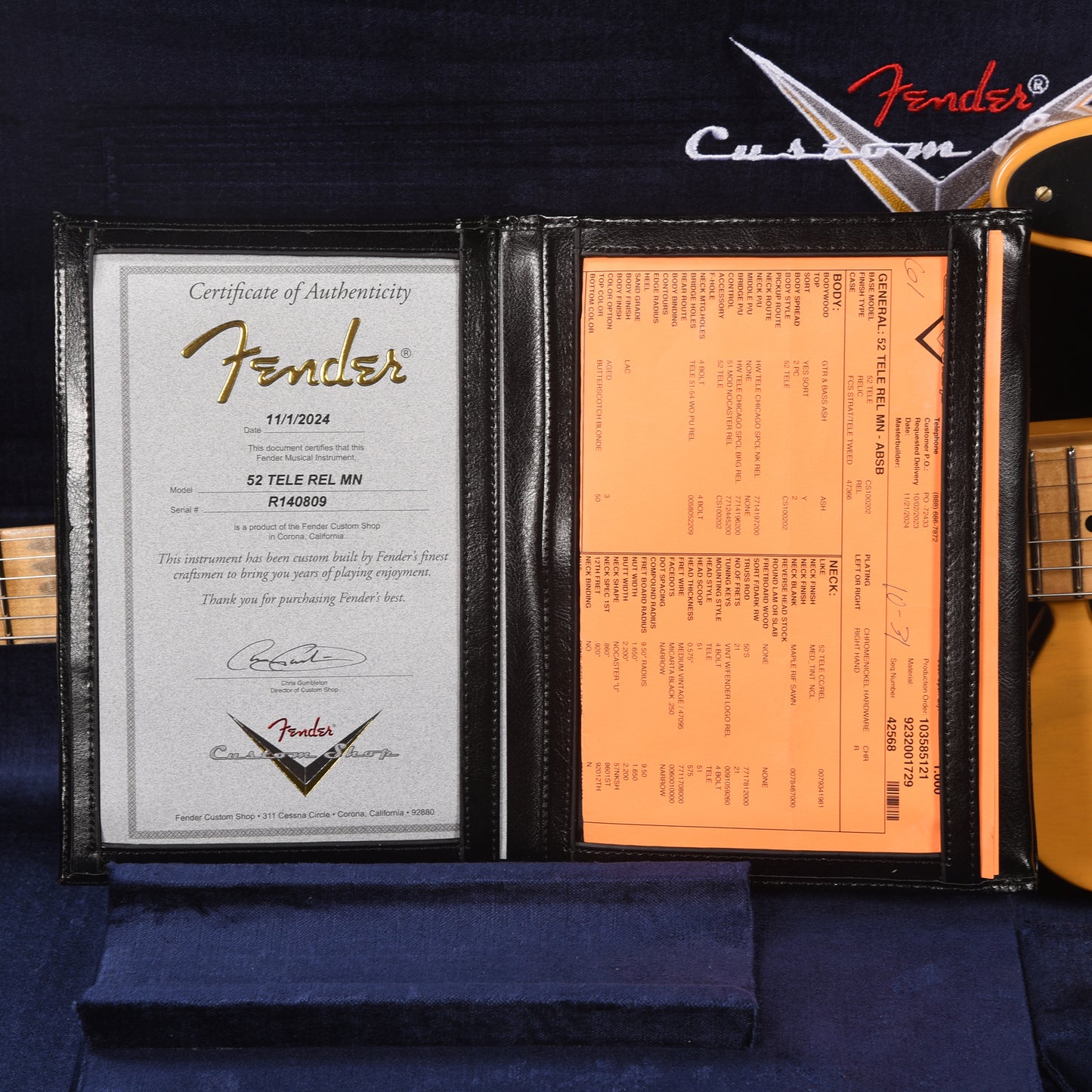 Fender Custom Shop 1952 Telecaster "Chicago Special" Relic Aged Butterscotch Blonde Electric Guitars / Solid Body