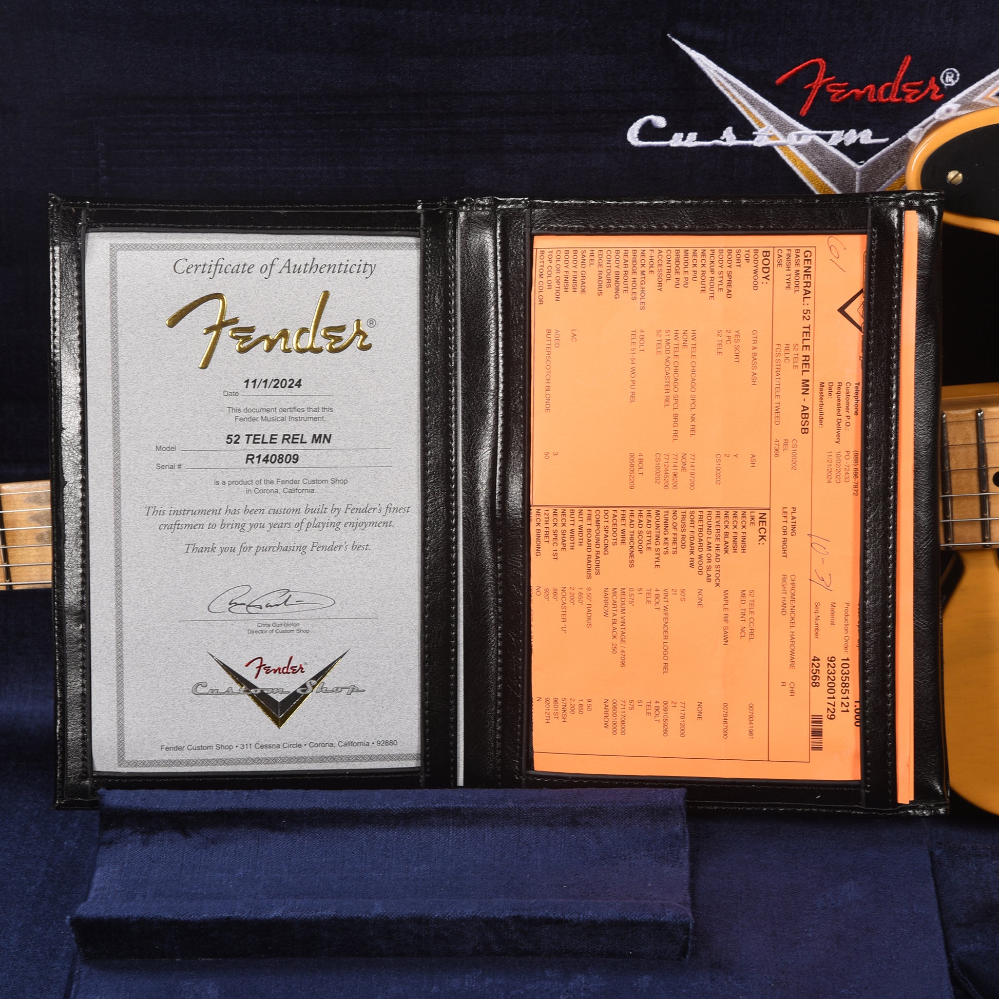 Fender Custom Shop 1952 Telecaster "Chicago Special" Relic Aged Butterscotch Blonde Electric Guitars / Solid Body