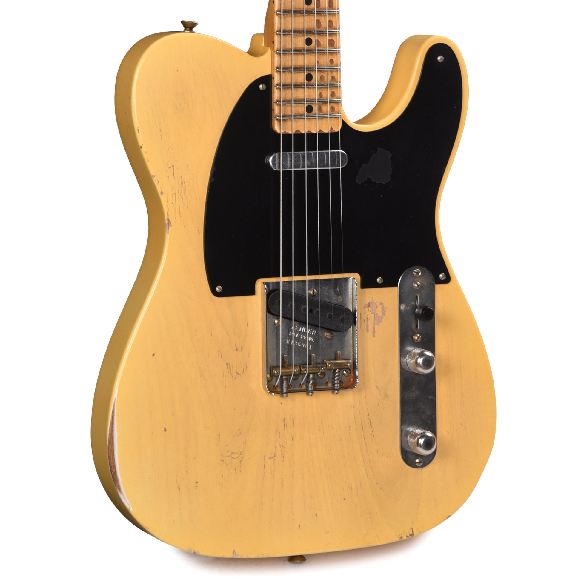 Fender Custom Shop 1952 Telecaster "Chicago Special" Relic Faded/Aged Nocaster Blonde Master Built by Andy Hicks Electric Guitars / Solid Body