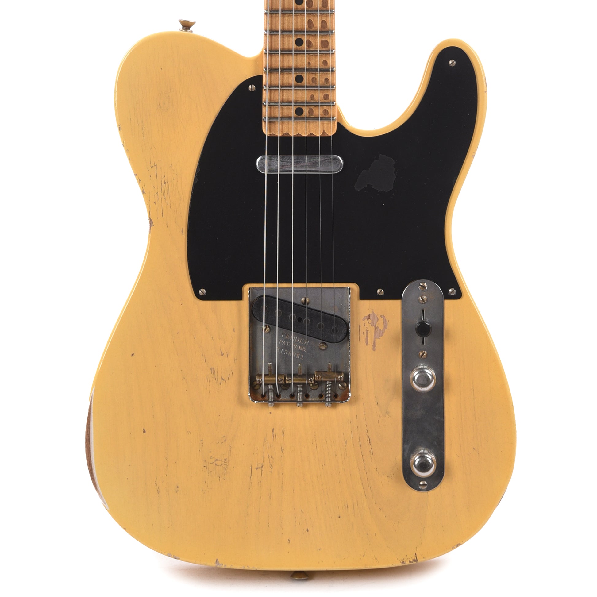 Fender Custom Shop 1952 Telecaster "Chicago Special" Relic Faded/Aged Nocaster Blonde Master Built by Andy Hicks Electric Guitars / Solid Body