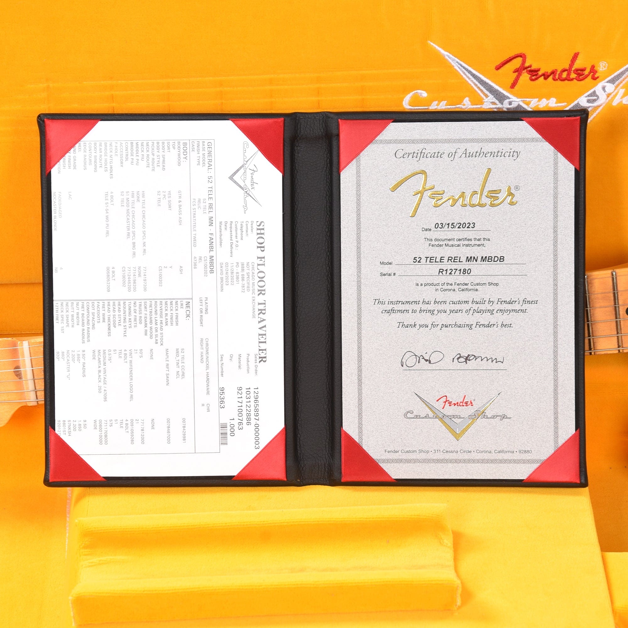 Fender Custom Shop 1952 Telecaster 