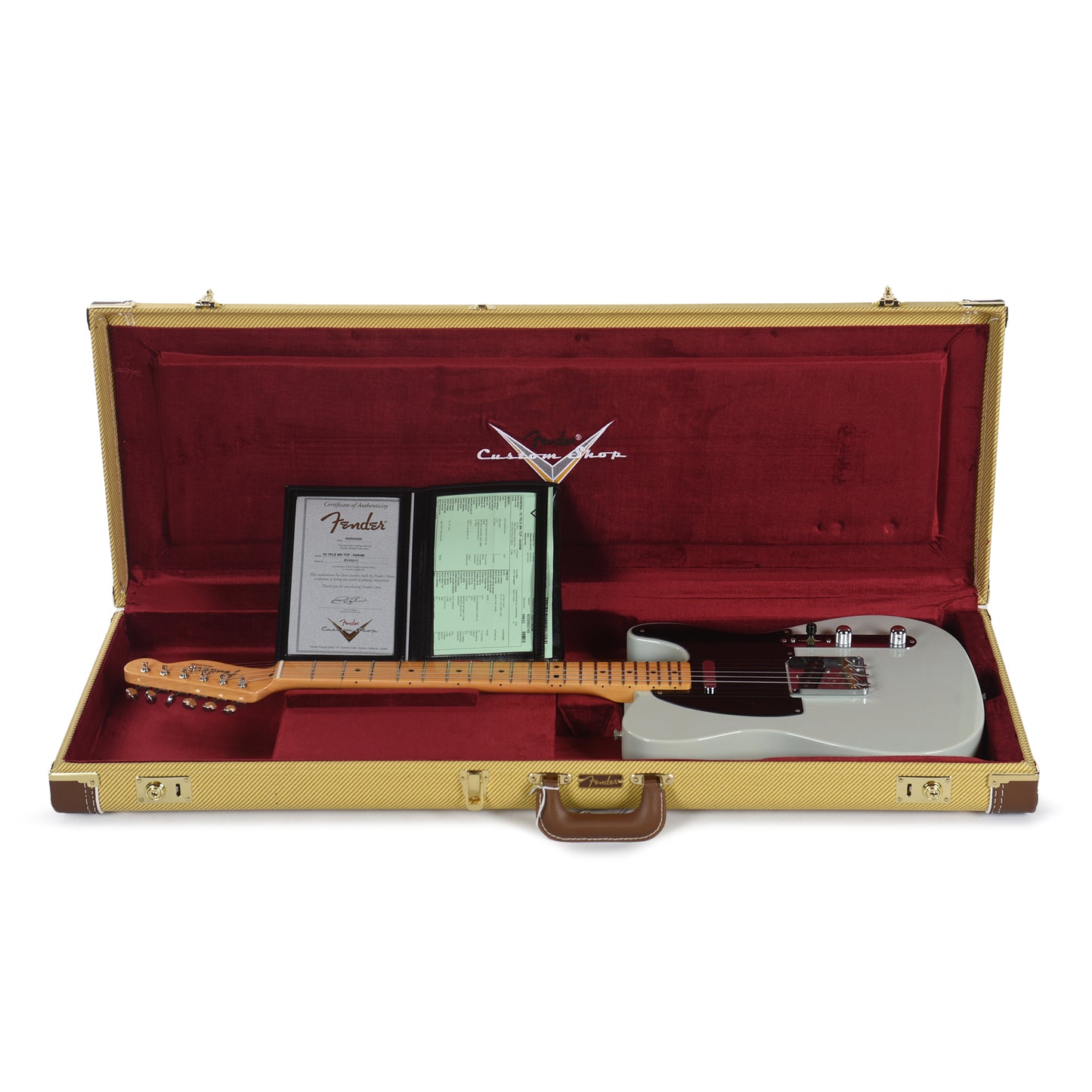 Fender Custom Shop 1952 Telecaster "Chicago Special" Time Capsule Super Aged Sonic Blue Electric Guitars / Solid Body