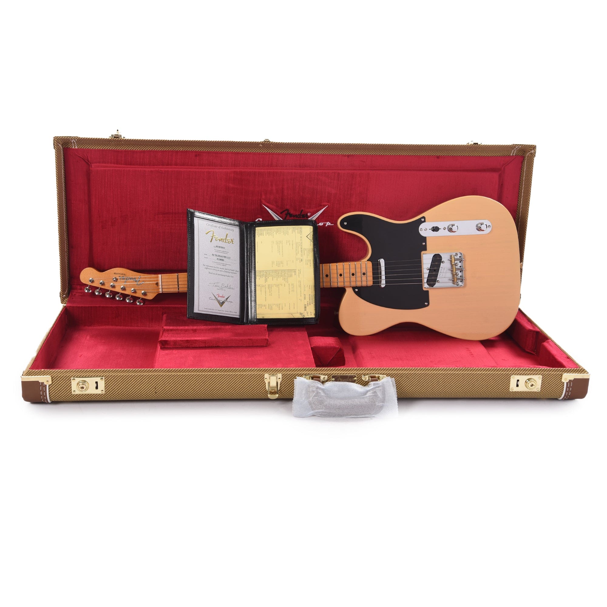Fender Custom Shop 1952 Telecaster Deluxe Closet Classic Nocaster Blonde Electric Guitars / Solid Body