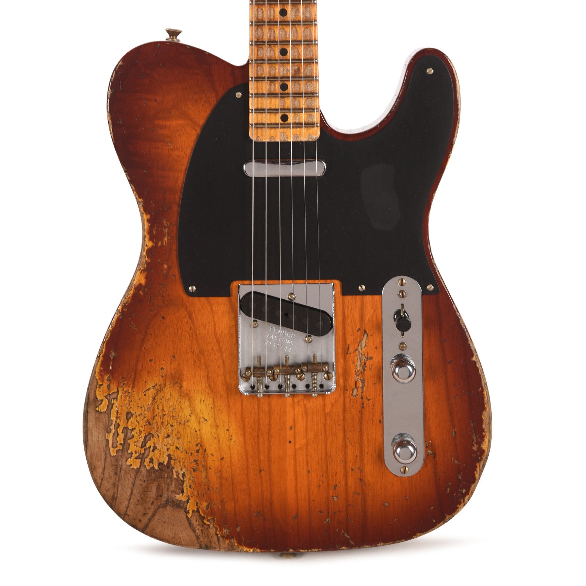 Fender Custom Shop 1952 Telecaster Faded Violin Burst Super Heavy Relic w/Hand-Wound '50/'51 Blackguard Pickups Electric Guitars / Solid Body