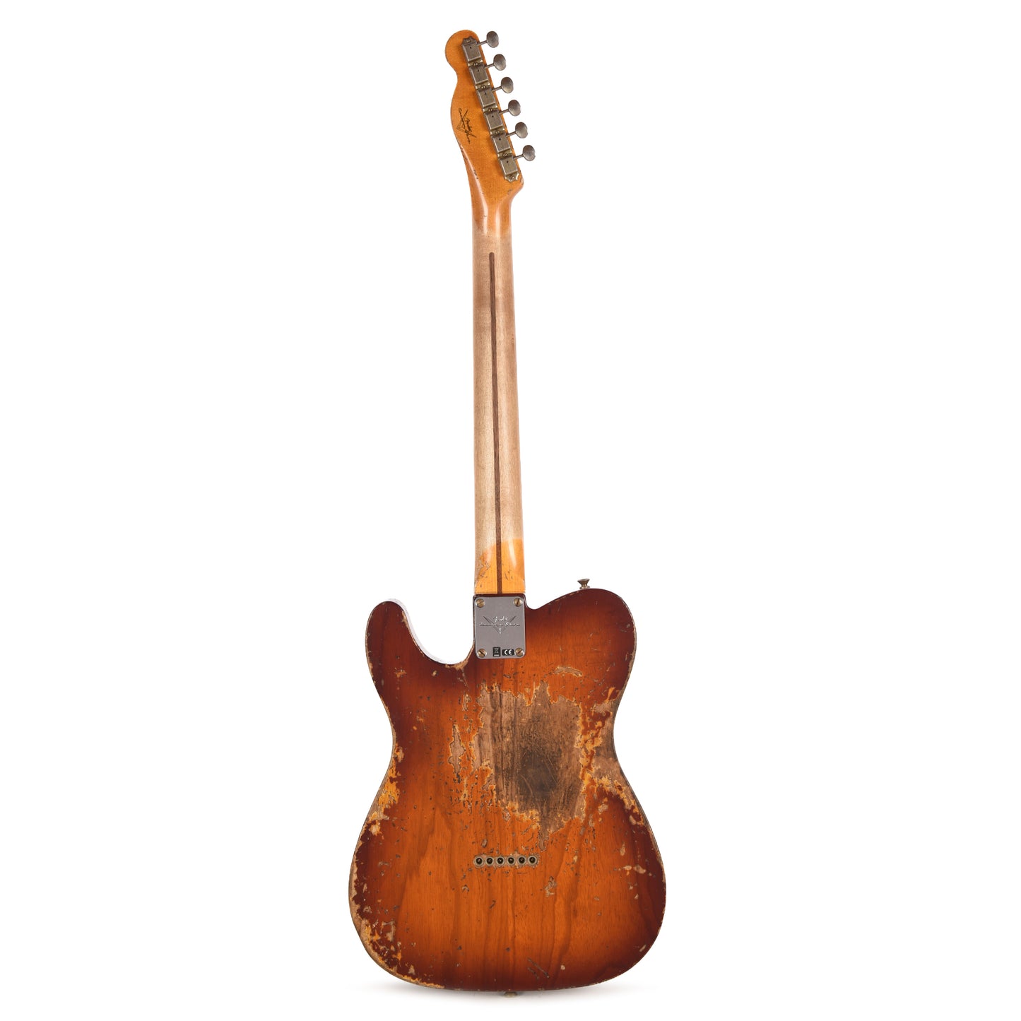 Fender Custom Shop 1952 Telecaster Faded Violin Burst Super Heavy Relic w/Hand-Wound '50/'51 Blackguard Pickups Electric Guitars / Solid Body