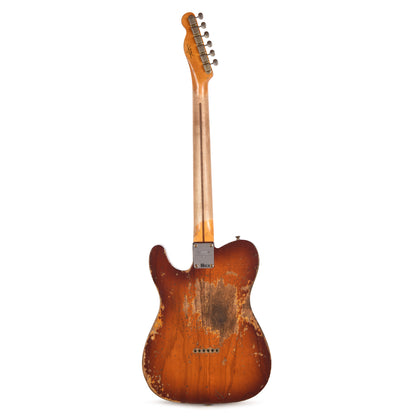 Fender Custom Shop 1952 Telecaster Faded Violin Burst Super Heavy Relic w/Hand-Wound '50/'51 Blackguard Pickups Electric Guitars / Solid Body