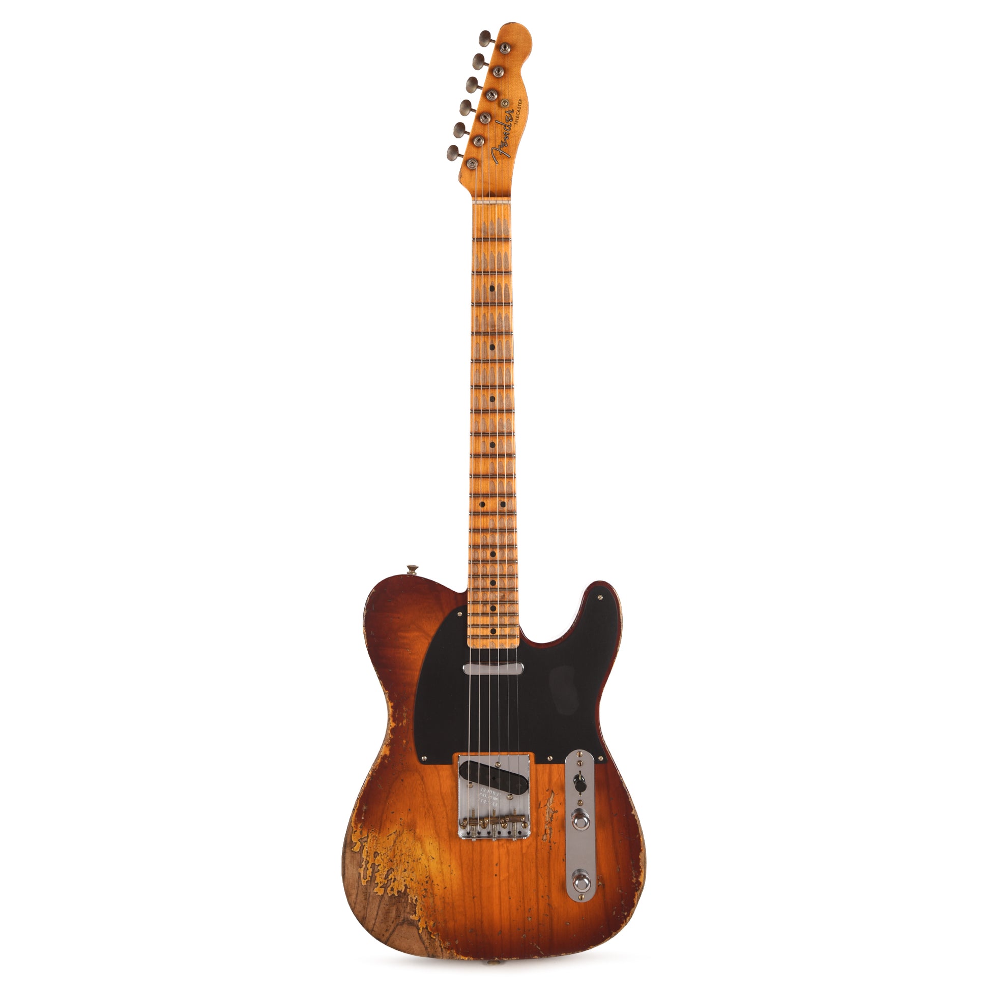 Fender Custom Shop 1952 Telecaster Faded Violin Burst Super Heavy Relic w/Hand-Wound '50/'51 Blackguard Pickups Electric Guitars / Solid Body