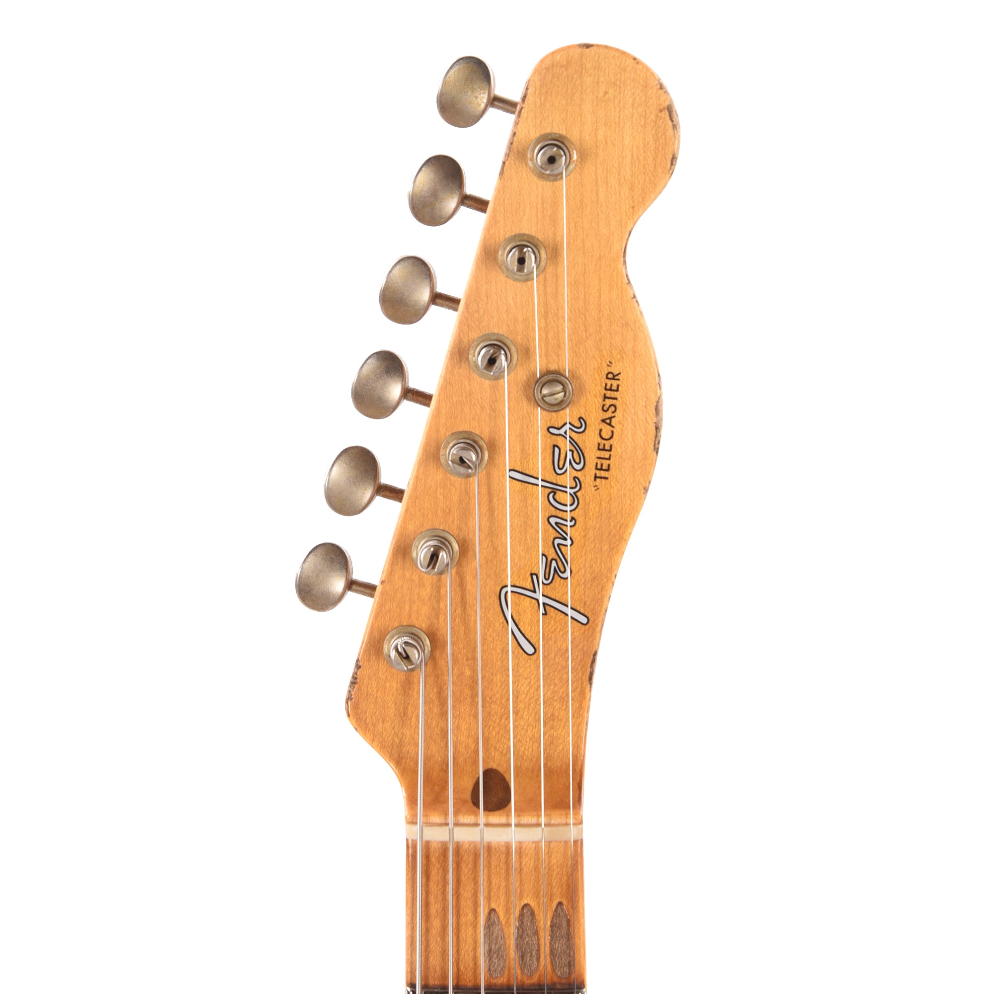 Fender Custom Shop 1952 Telecaster Heavy Relic Aged Nocaster Blonde Electric Guitars / Solid Body