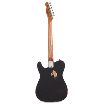Fender Custom Shop 1952 Telecaster HS "Chicago Special" Heavy Relic Aged Black w/Bigsby & Roasted Neck Electric Guitars / Solid Body