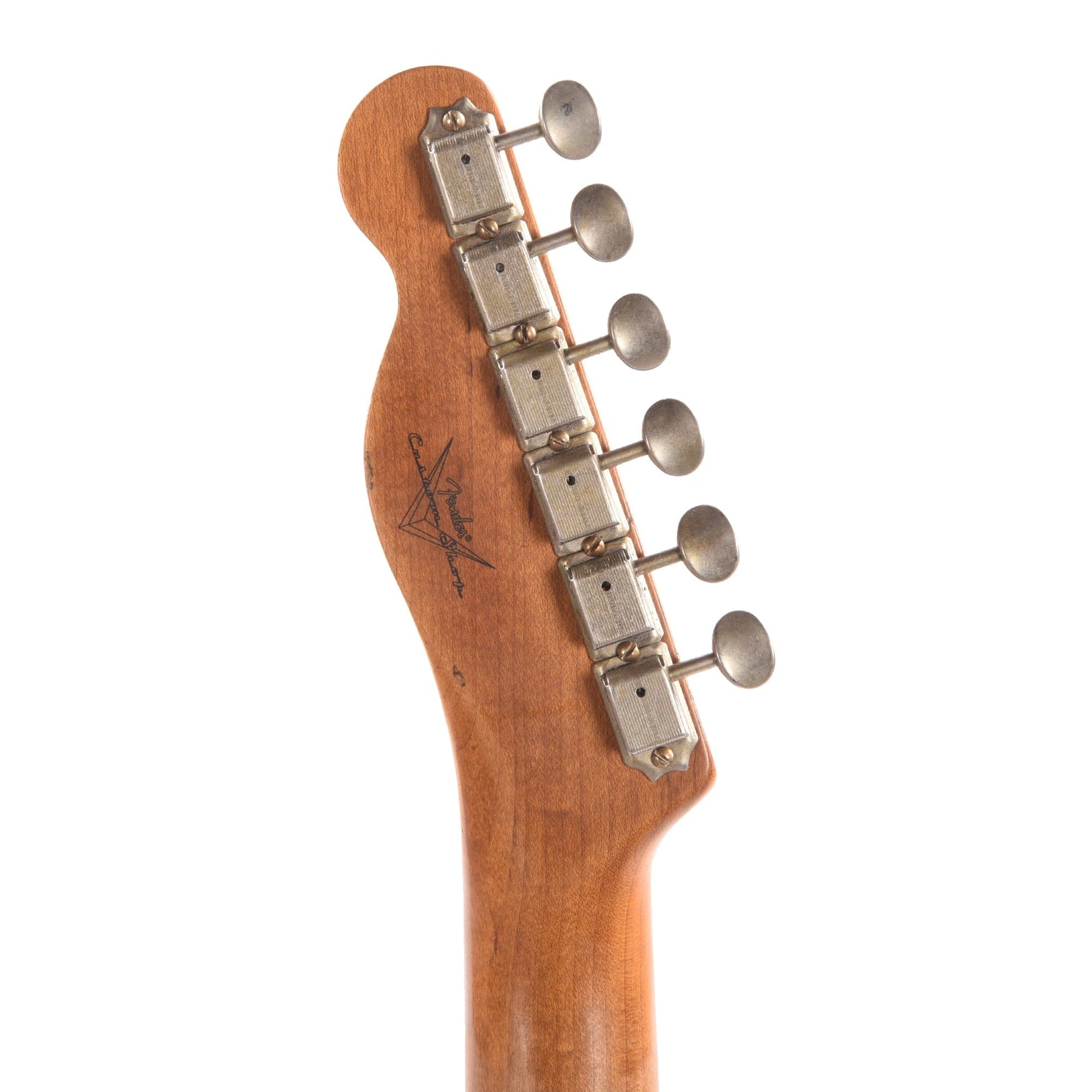 Fender Custom Shop 1952 Telecaster HS "Chicago Special" Heavy Relic Aged Black w/Bigsby & Roasted Neck Electric Guitars / Solid Body