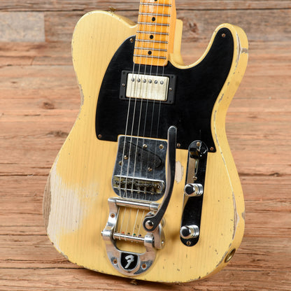 Fender Custom Shop 1952 Telecaster HS "Chicago Special" Heavy Relic Super Faded Nocaster Blonde 2022 Electric Guitars / Solid Body