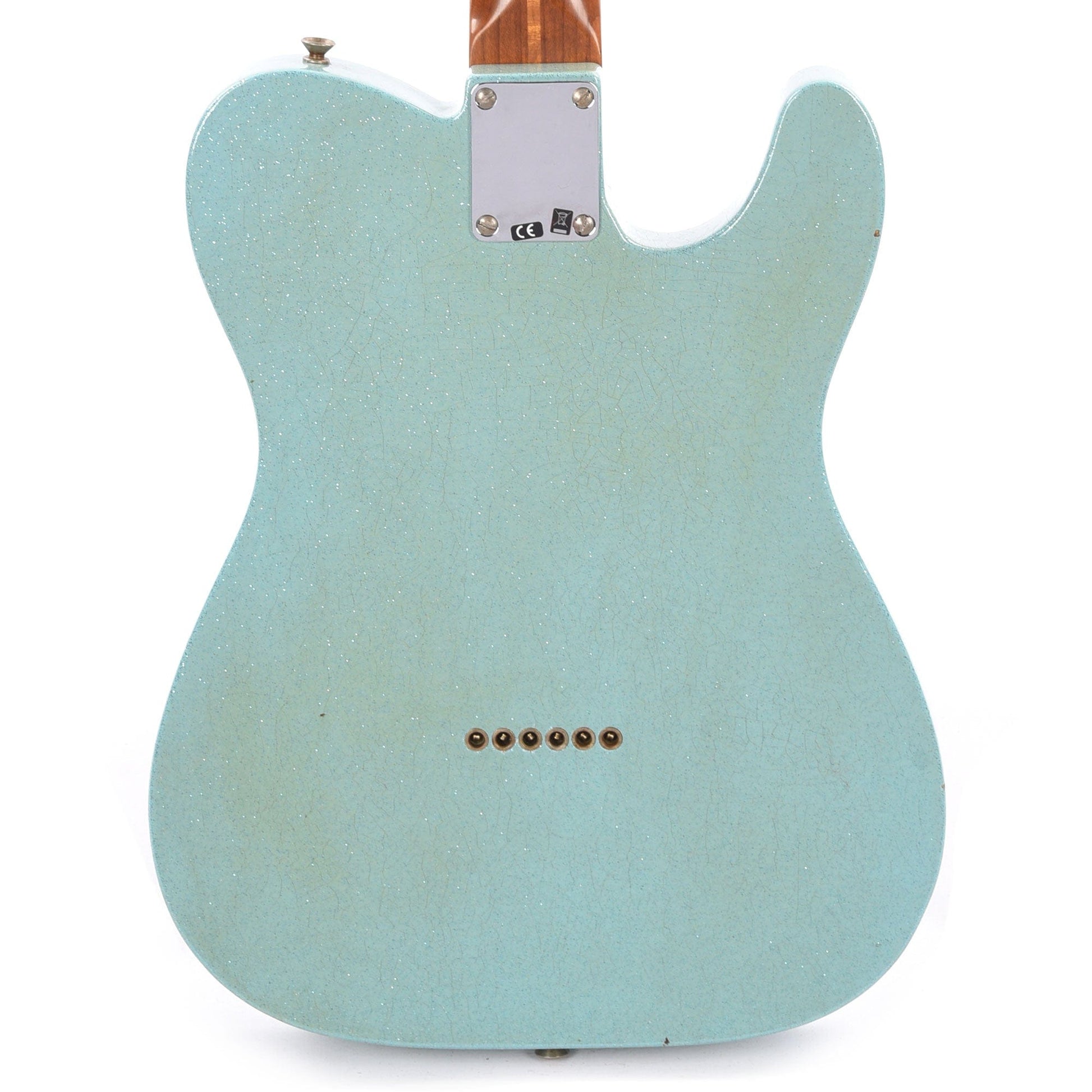 Fender Custom Shop 1952 Telecaster HS "Chicago Special" LEFTY Journeyman Aged Daphne Blue Sparkle w/Roasted Neck Electric Guitars / Solid Body