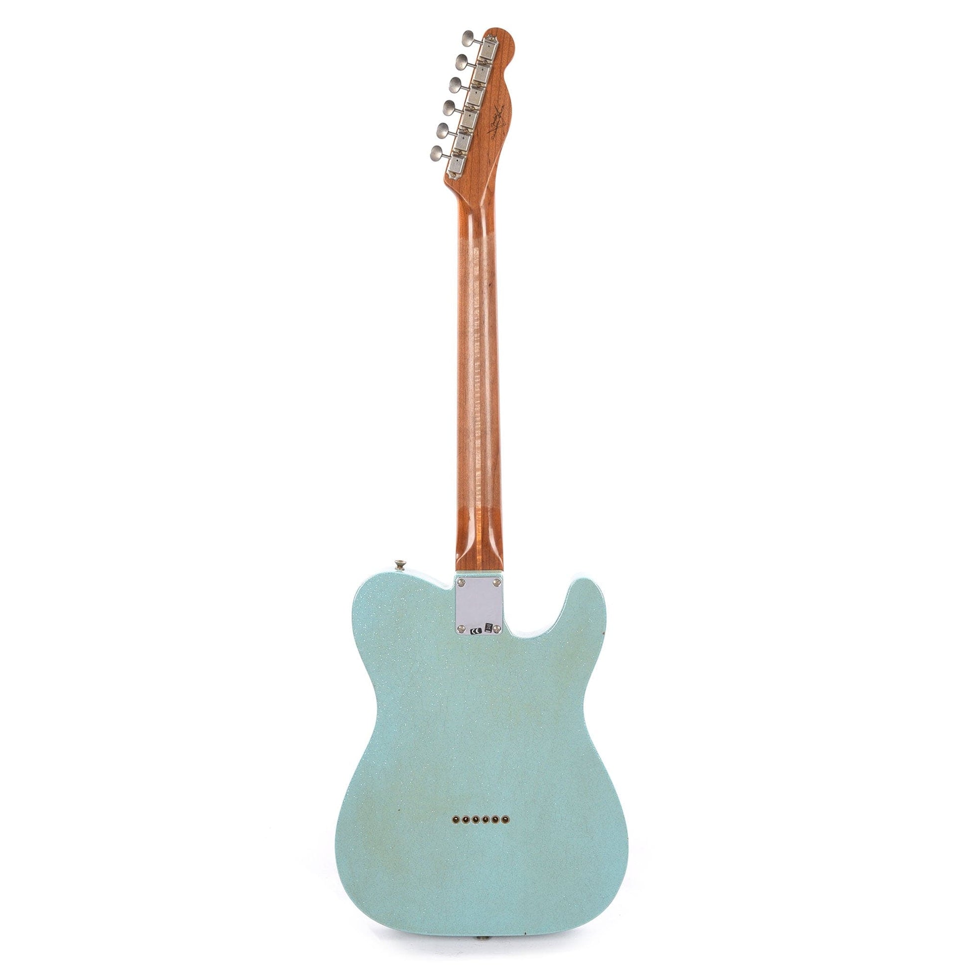 Fender Custom Shop 1952 Telecaster HS "Chicago Special" LEFTY Journeyman Aged Daphne Blue Sparkle w/Roasted Neck Electric Guitars / Solid Body