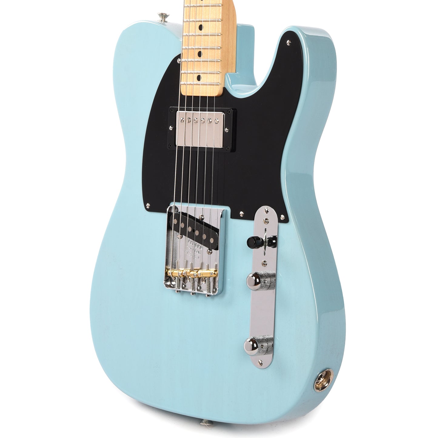 Fender Custom Shop 1952 Telecaster HS "Chicago Special" NOS Faded Trans Daphne Blue Electric Guitars / Solid Body