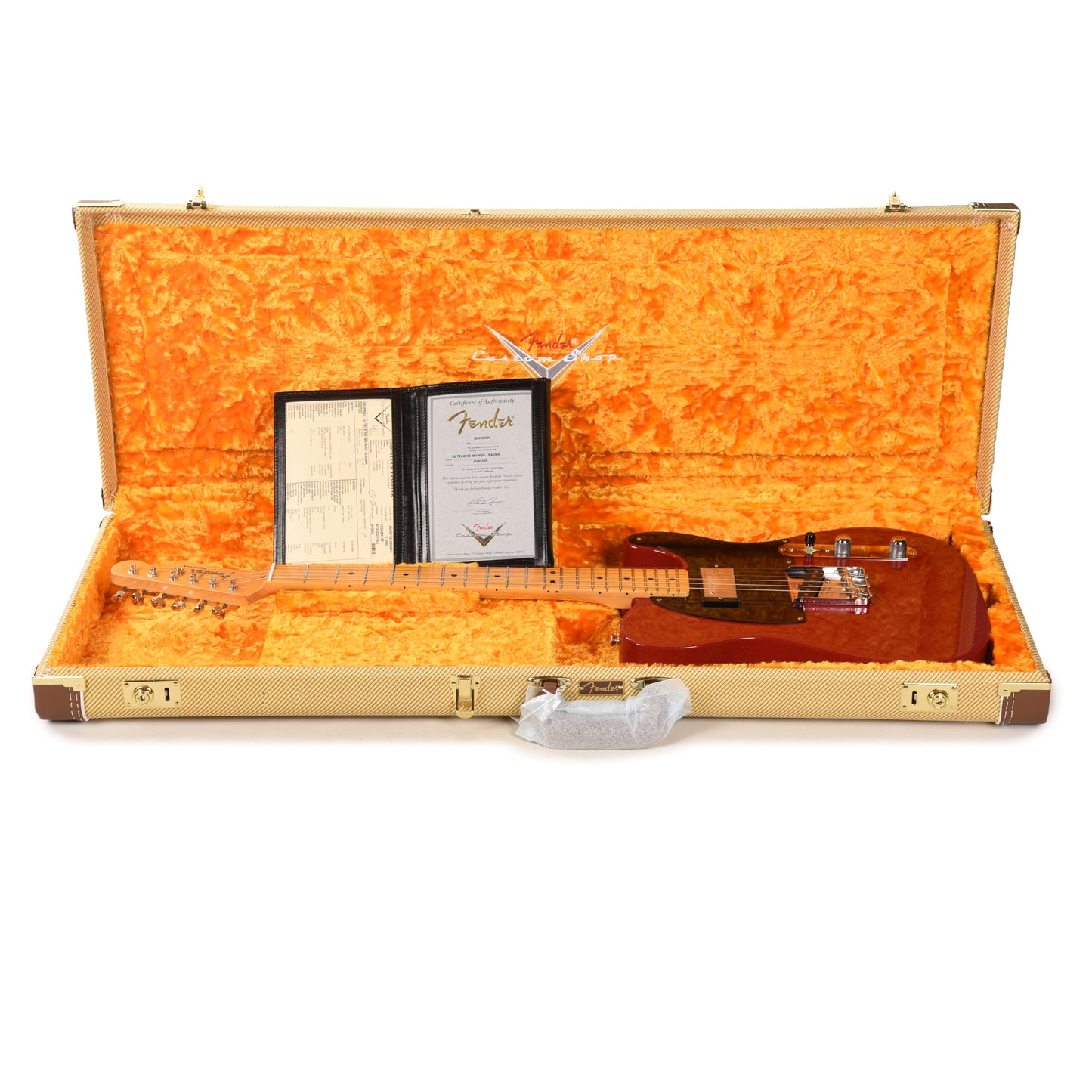 Fender Custom Shop 1952 Telecaster HS "Chicago Special" NOS Super Aged Dakota Red Electric Guitars / Solid Body